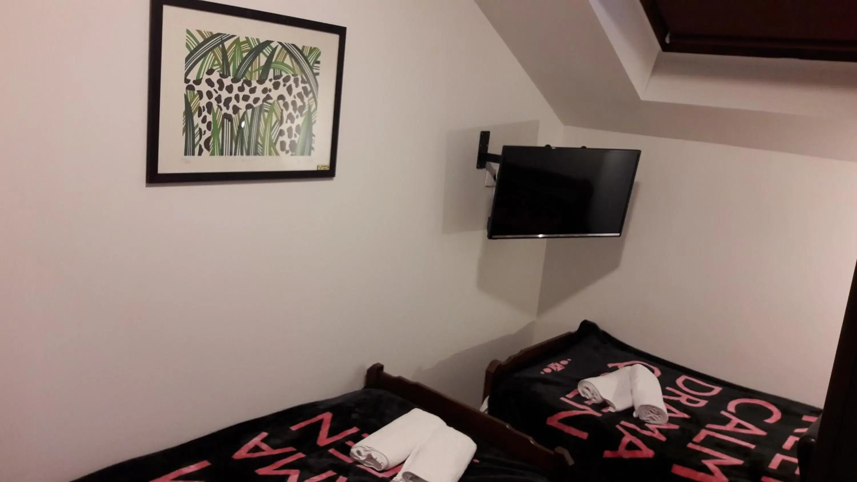 Twin Room with Shared Bathroom in Hostel IN Club Twin Room with Shared Bathroom in Hostel IN Club