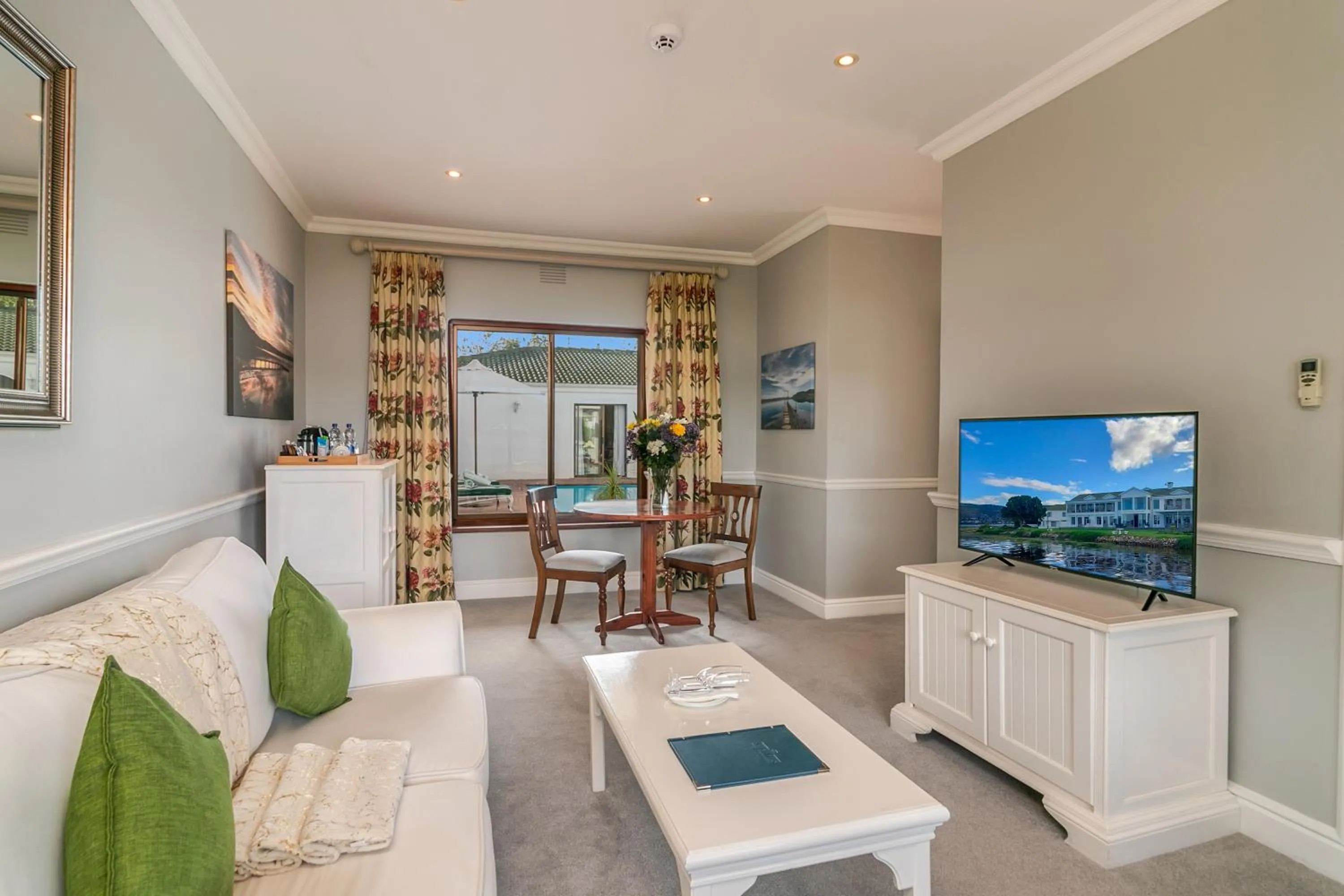 Seating area in St. James of Knysna