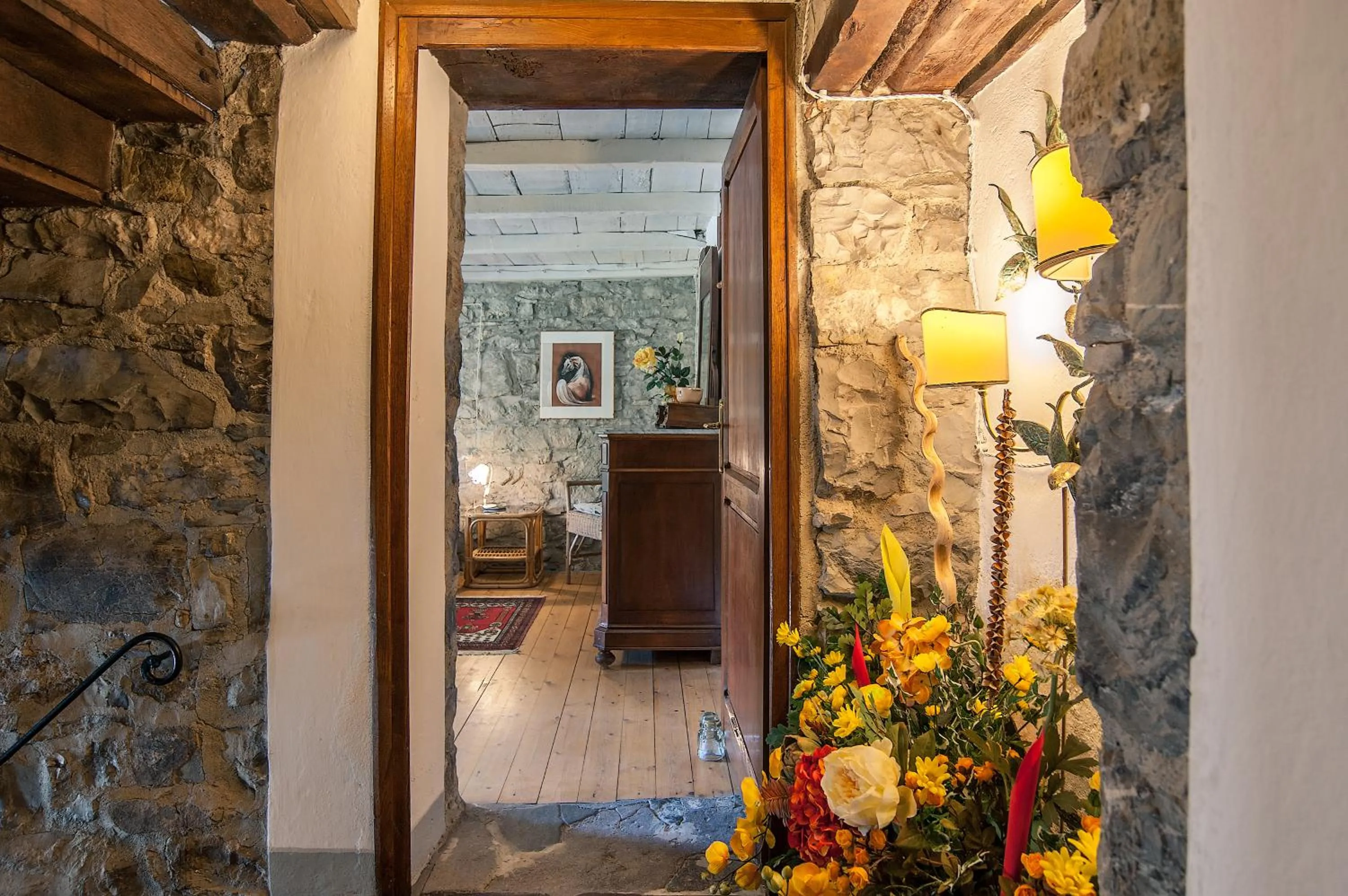 Decorative detail in Fattoria Ca' di Fatino