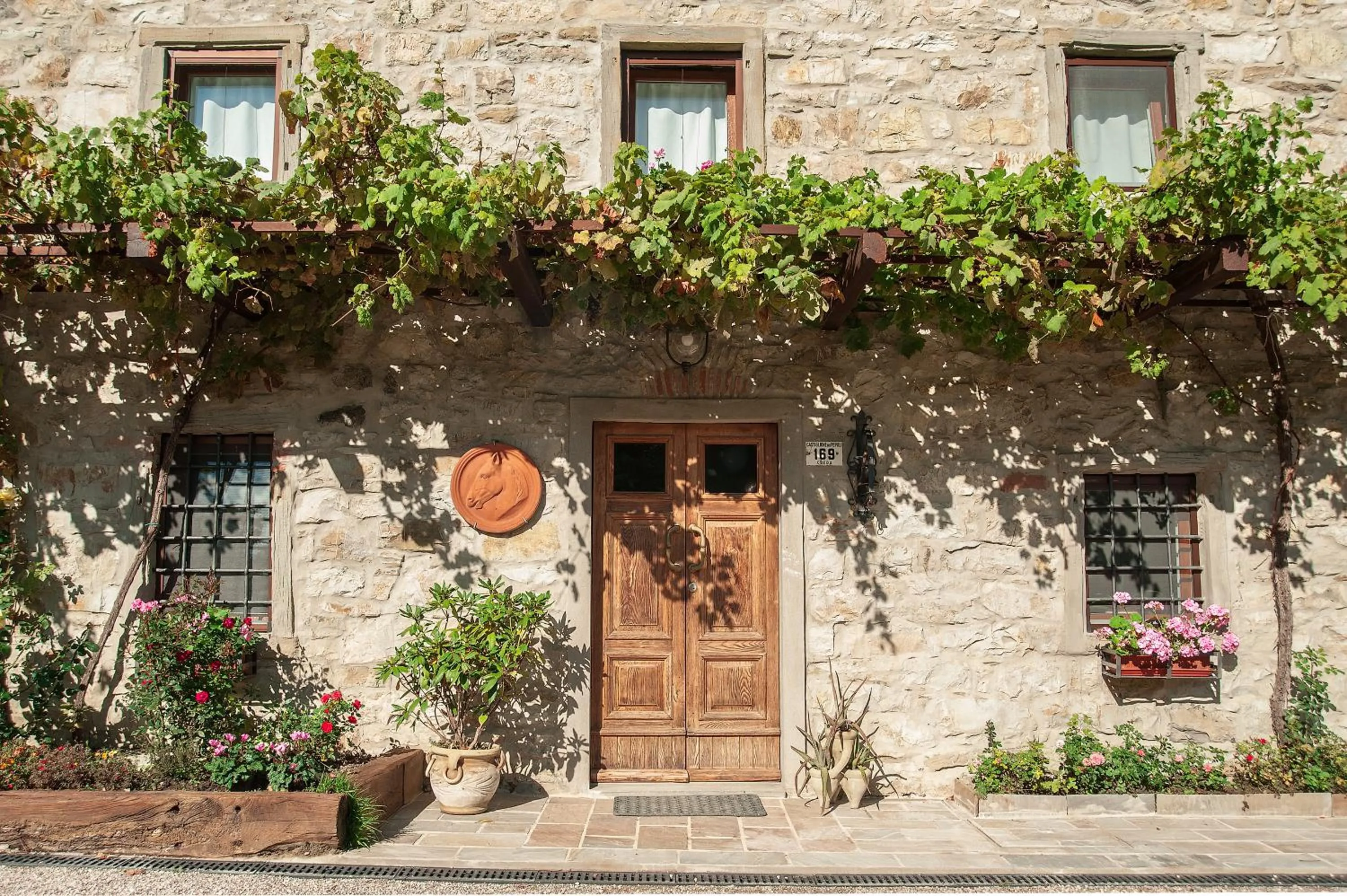 Facade/entrance in Fattoria Ca' di Fatino