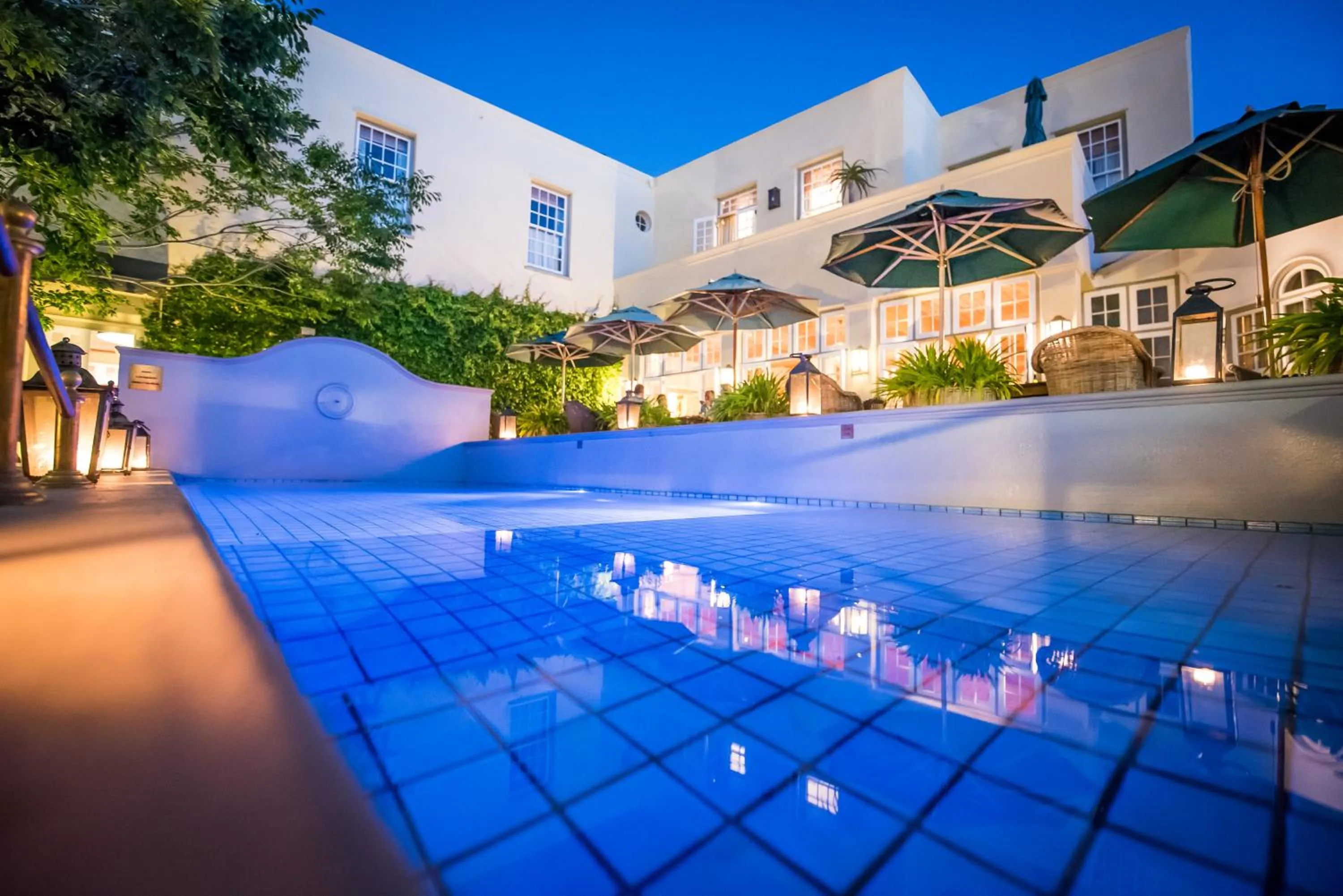 Swimming pool in Hout Bay Manor