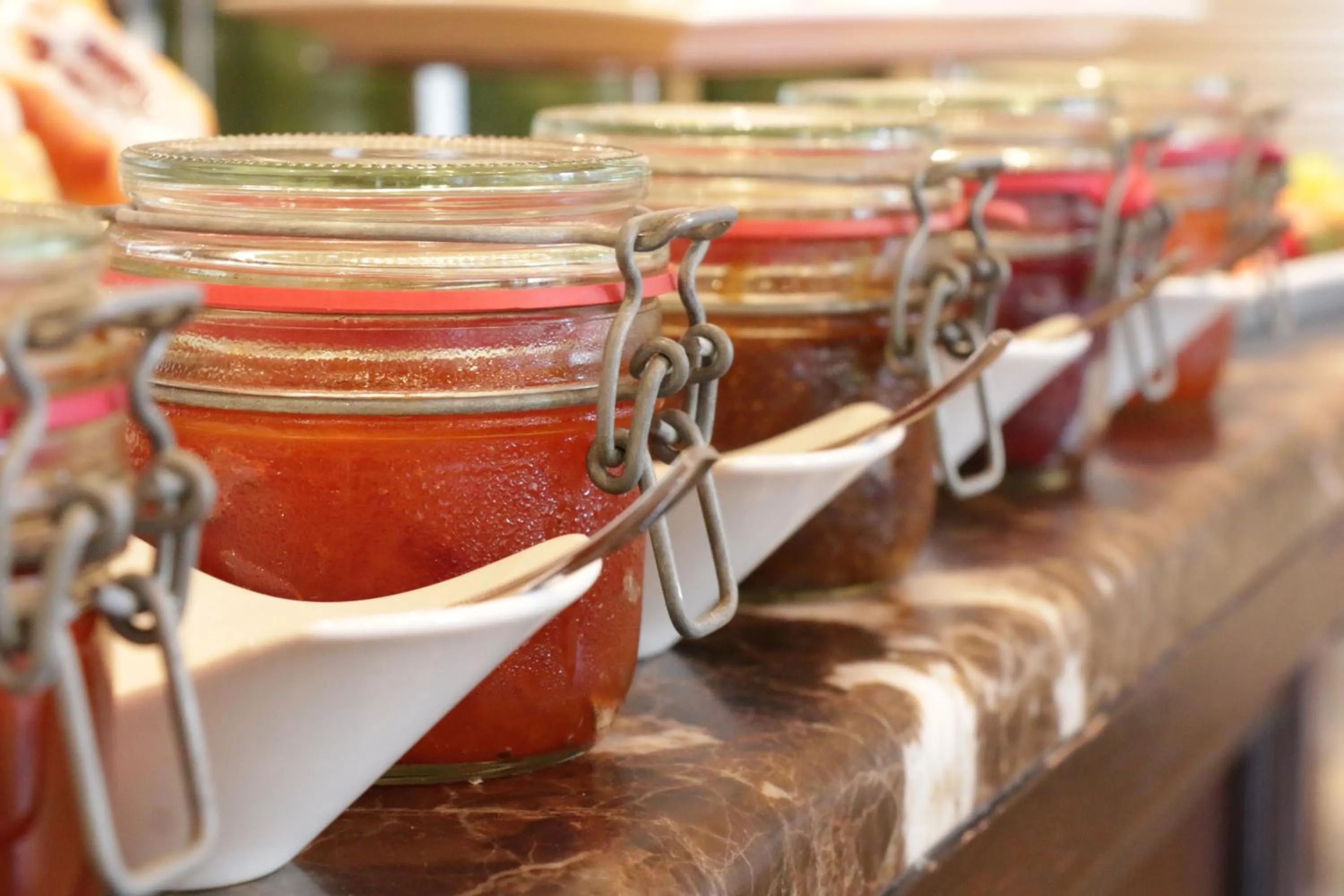 Buffet breakfast in Hout Bay Manor