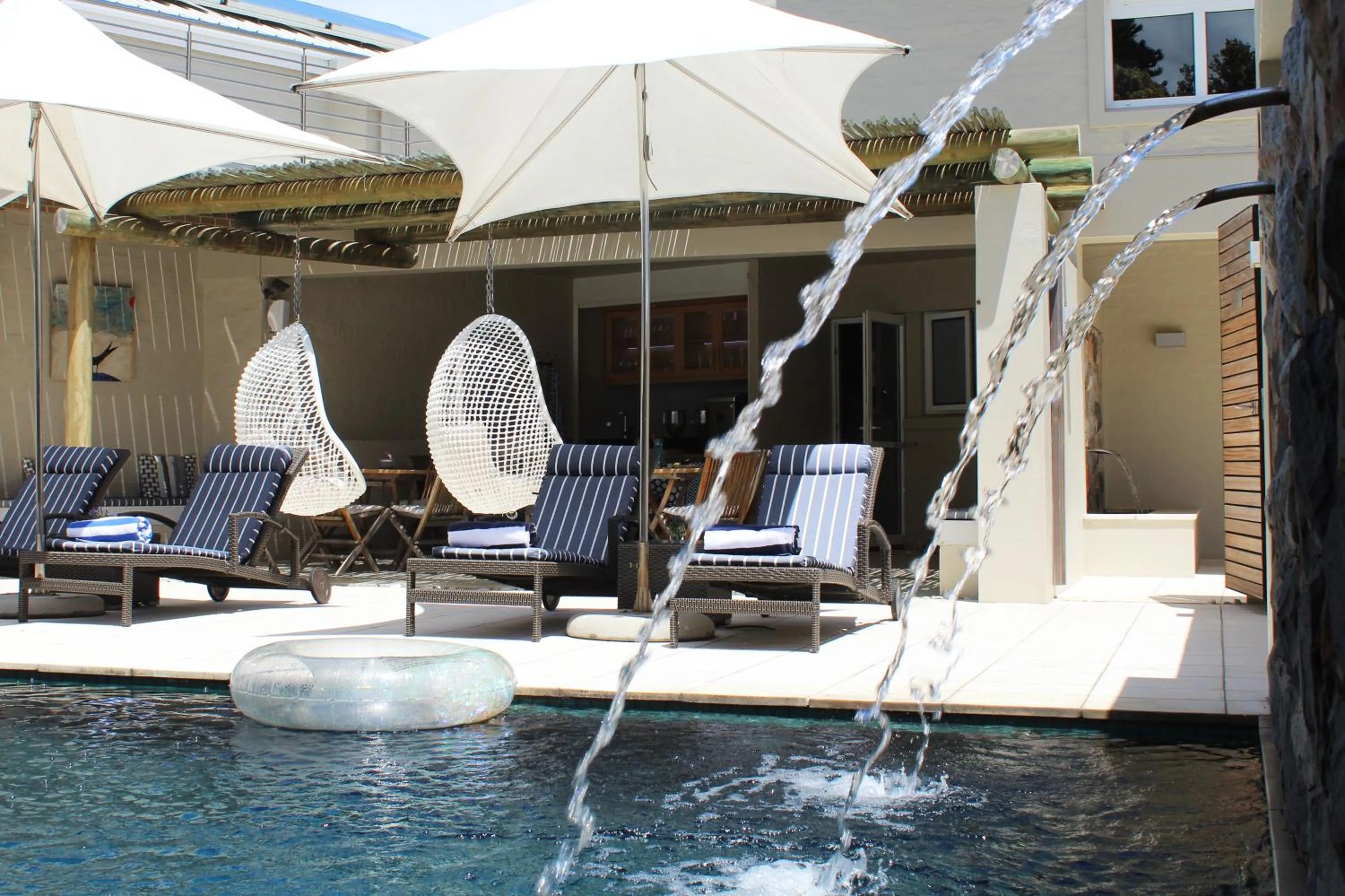 Swimming pool in Abalone Guest Lodge