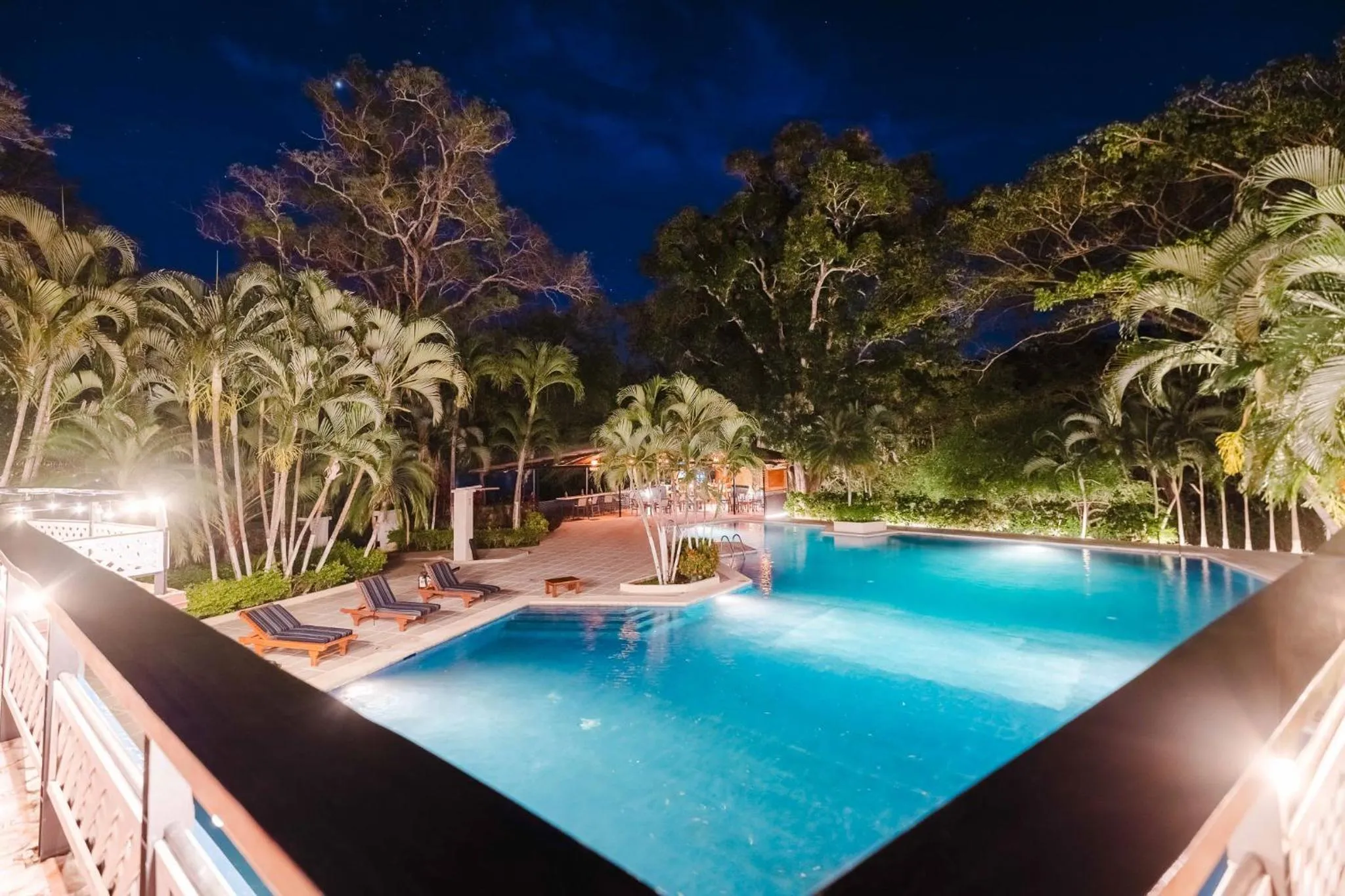 Night in Papagayo Golden Palms Beachfront Hotel