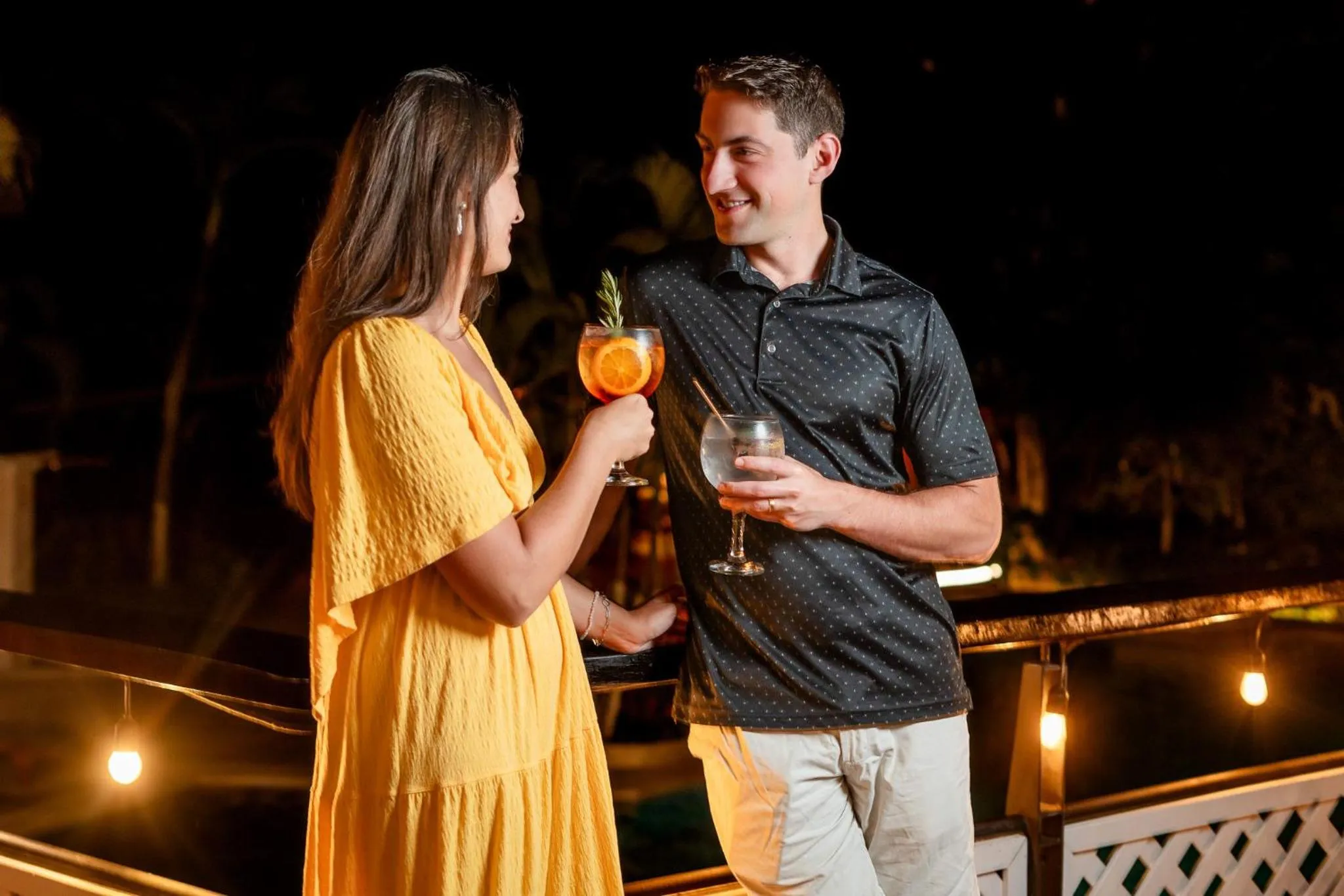 Drinks in Papagayo Golden Palms Beachfront Hotel