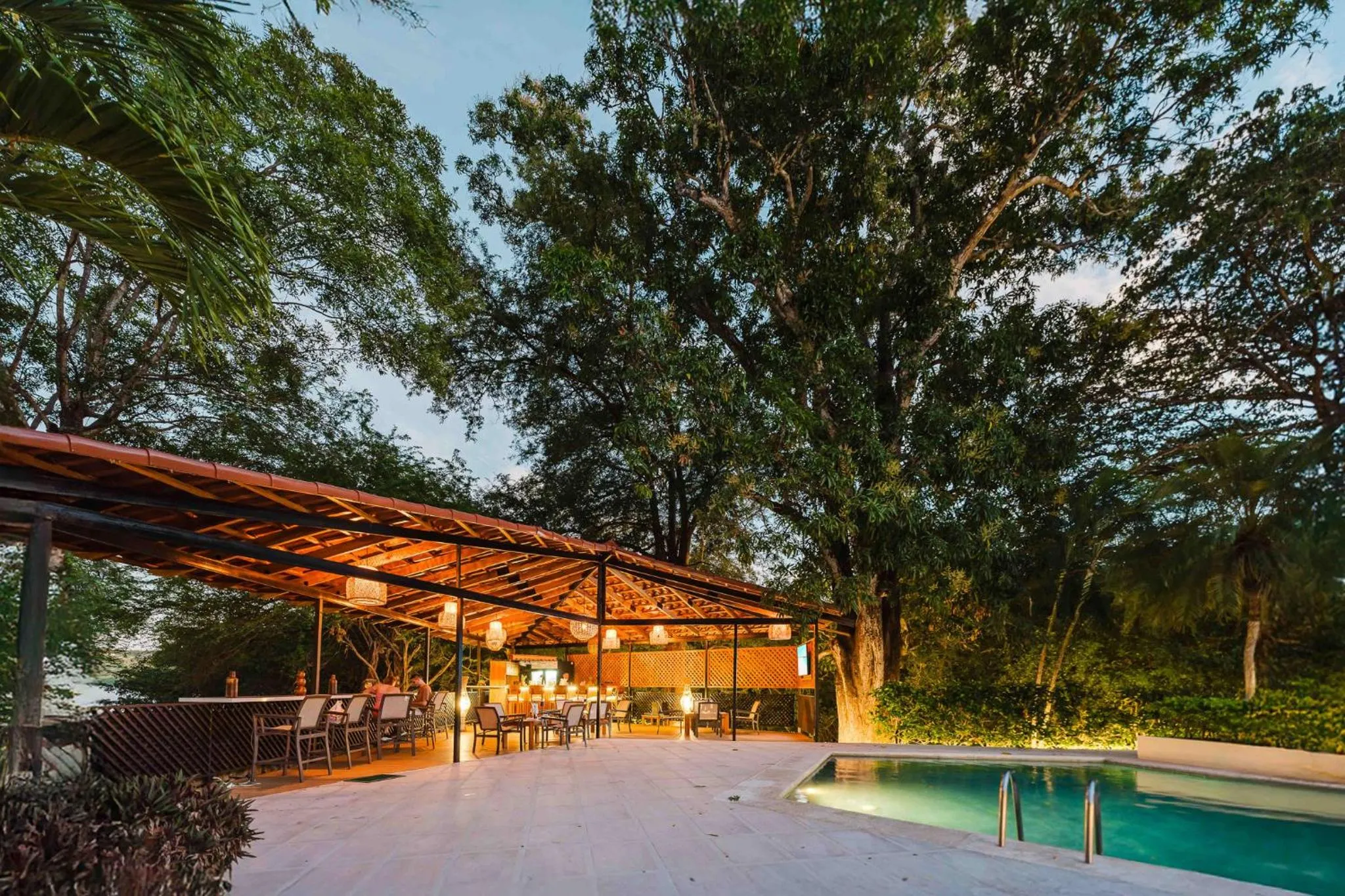 Lounge or bar in Papagayo Golden Palms Beachfront Hotel