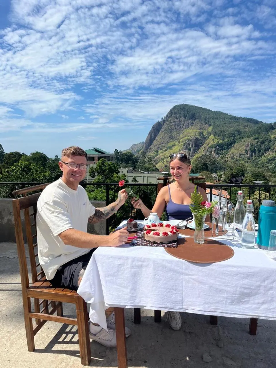 Breakfast in Ella Rawana Den Hotel