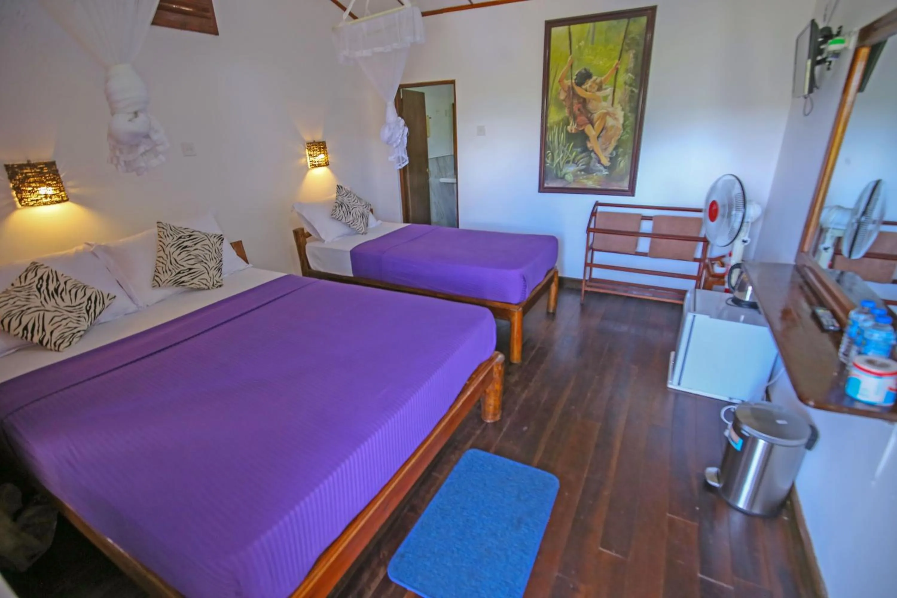 View (from property/room), Bed in Ella Rawana Den Hotel