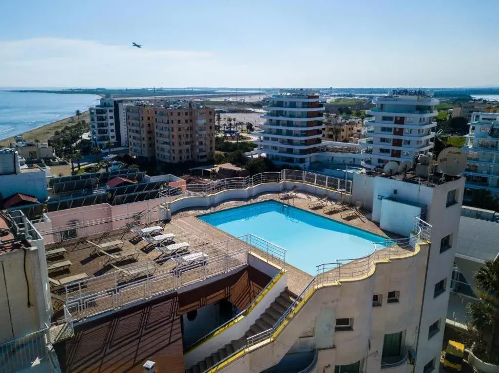 Bird's-eye View in Flamingo Beach Hotel