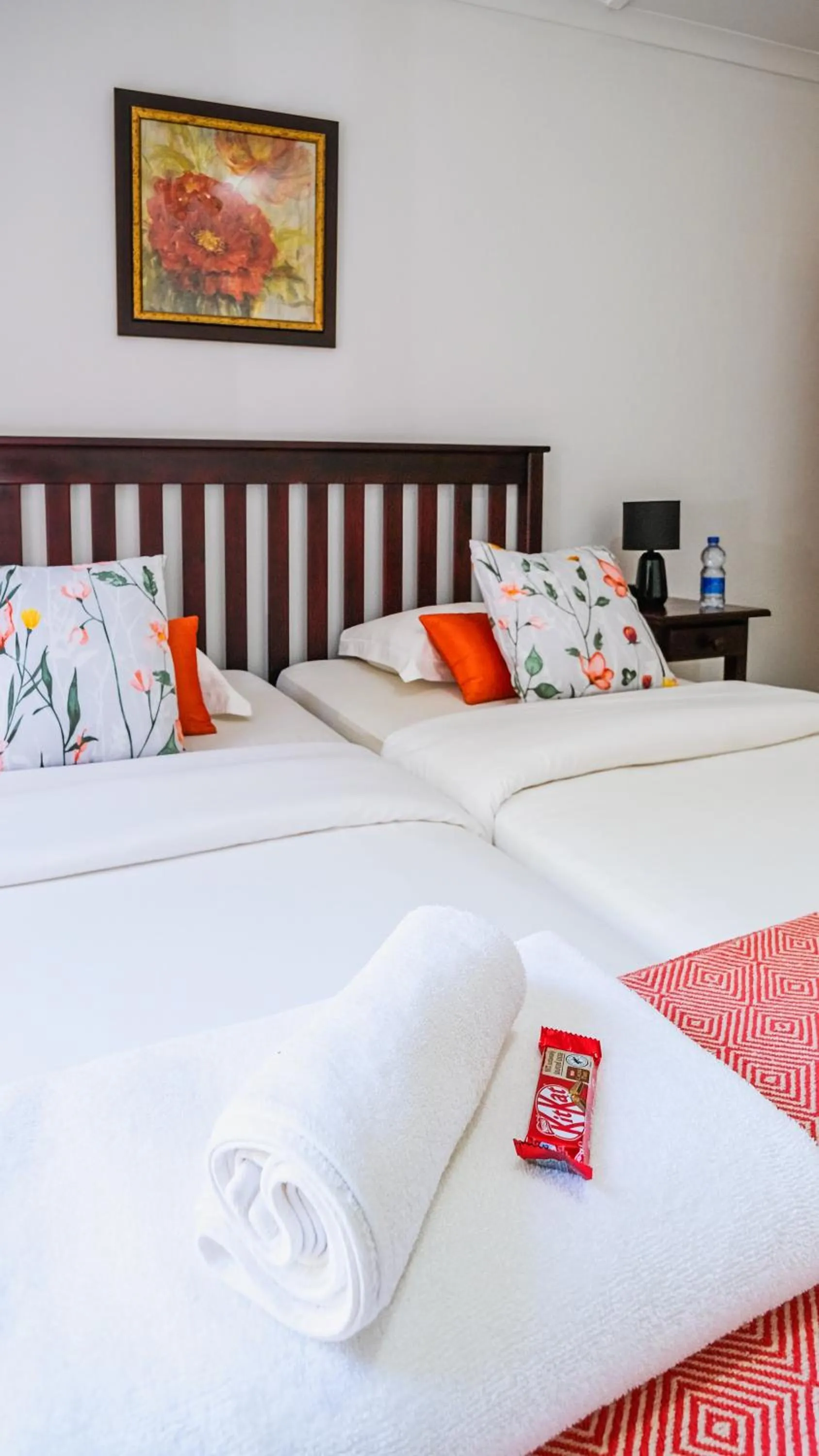 Bed in Hildesheim Guest Lodge