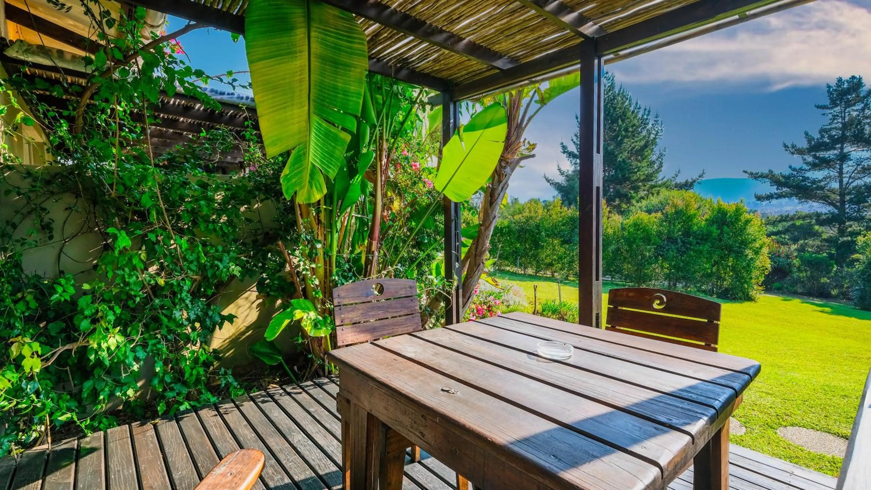 Patio in Hildesheim Guest Lodge