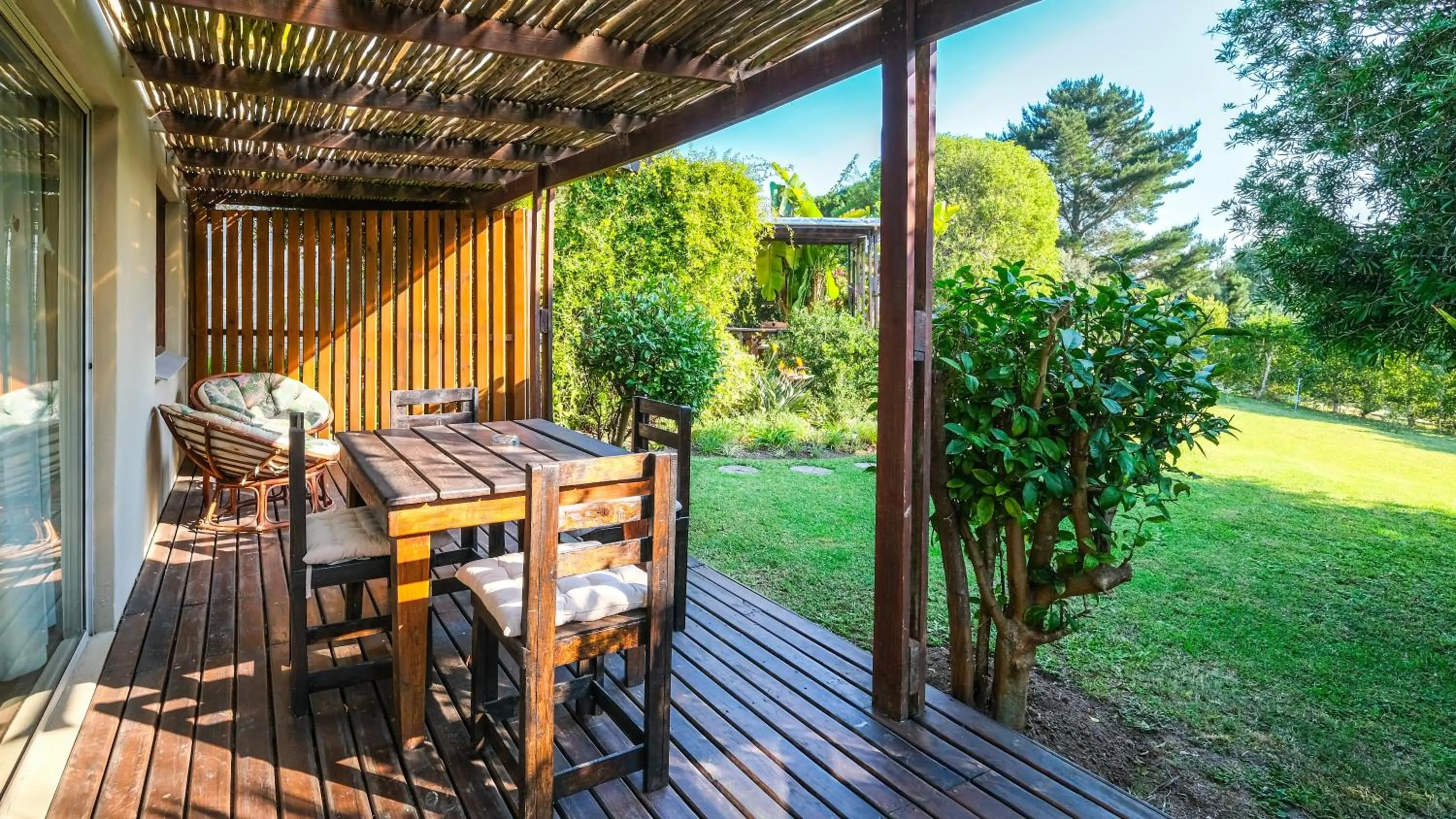 Patio in Hildesheim Guest Lodge