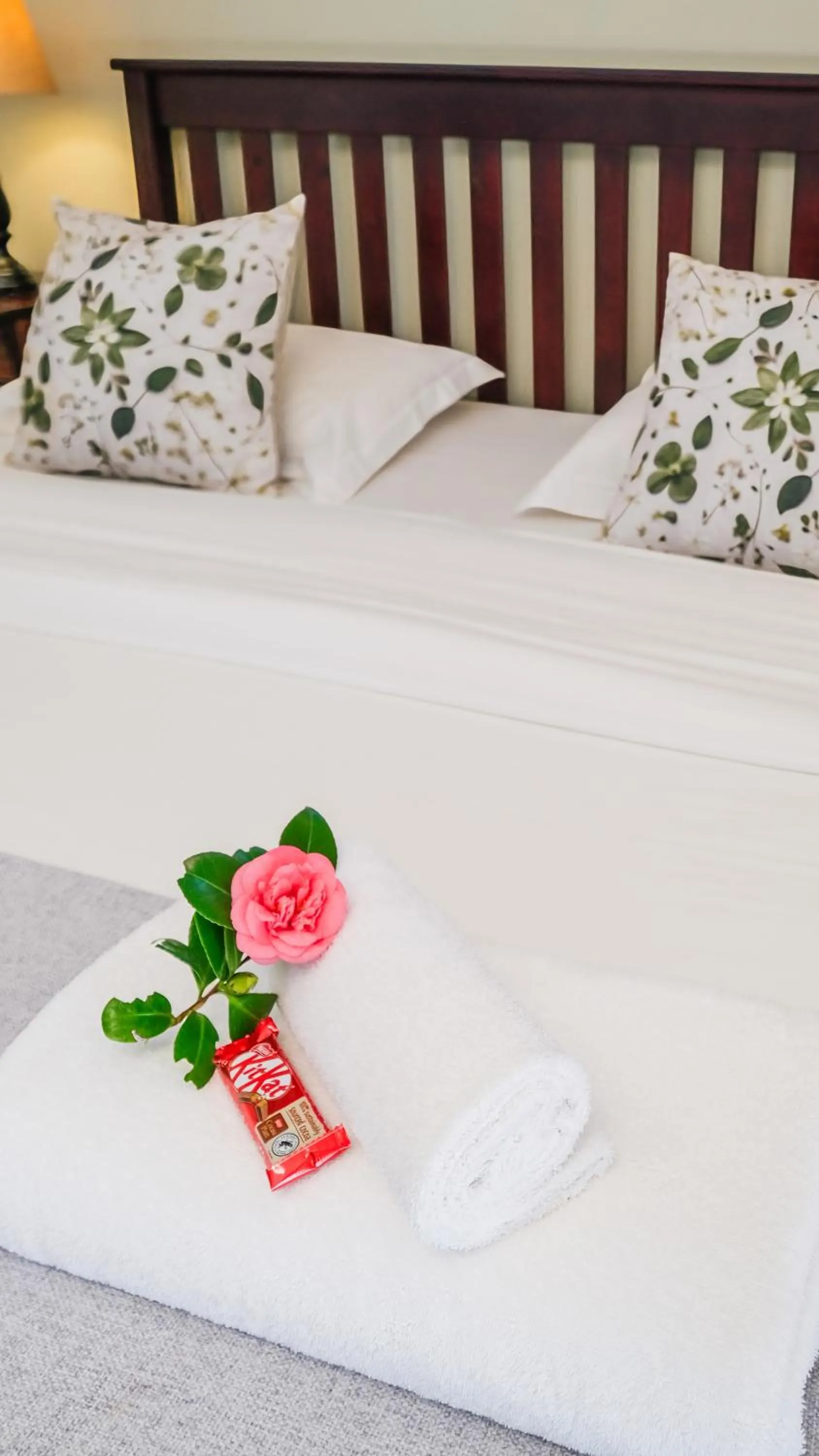 Bed in Hildesheim Guest Lodge