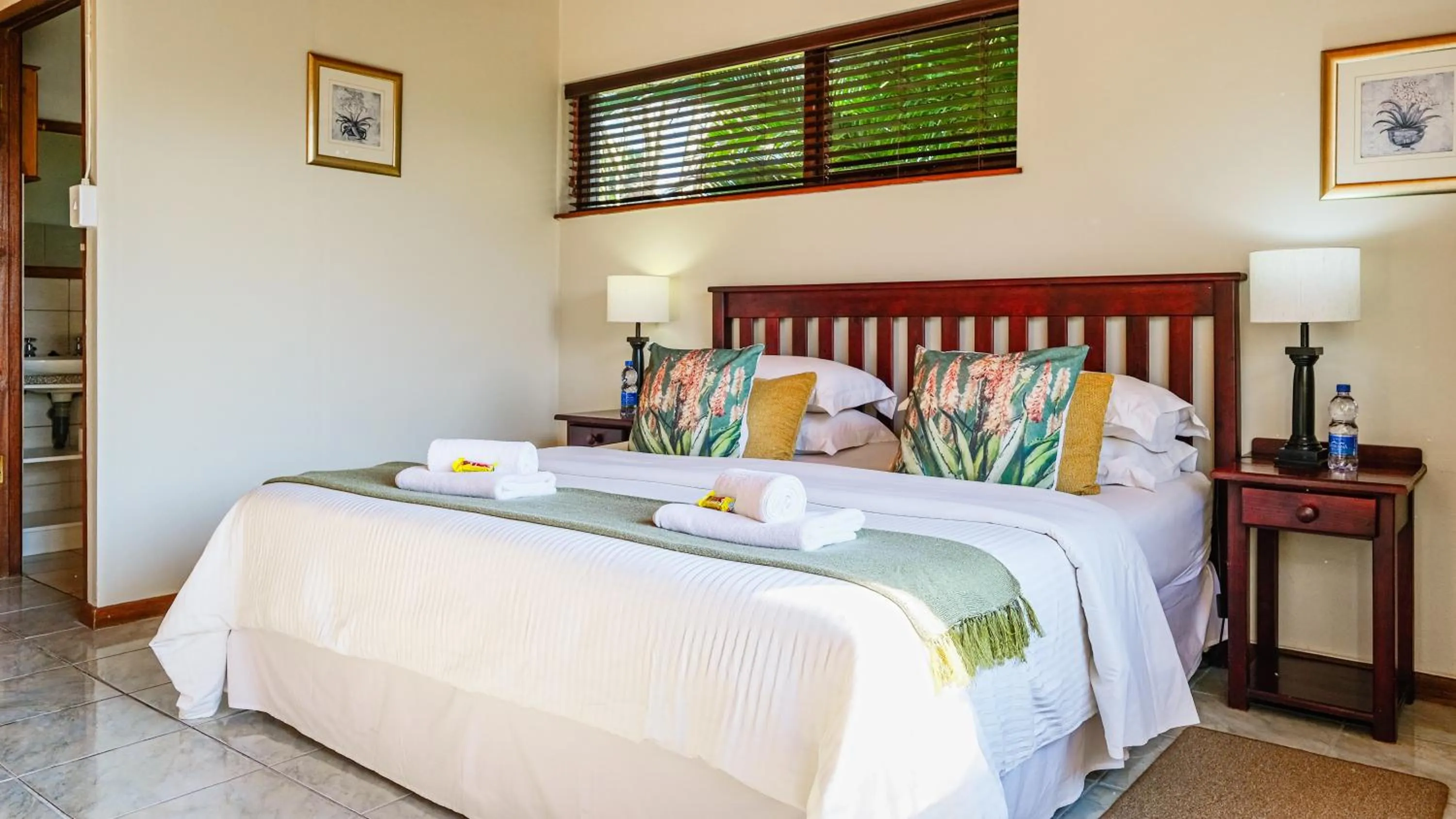 Bed in Hildesheim Guest Lodge