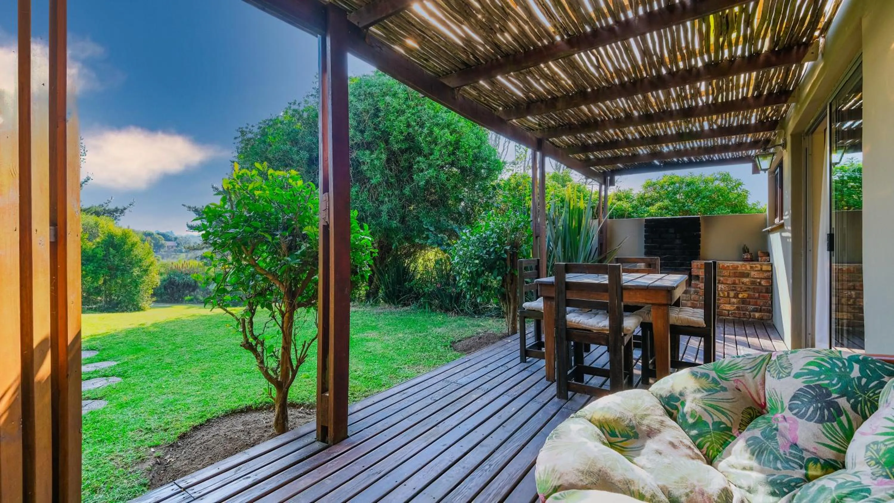 BBQ facilities in Hildesheim Guest Lodge