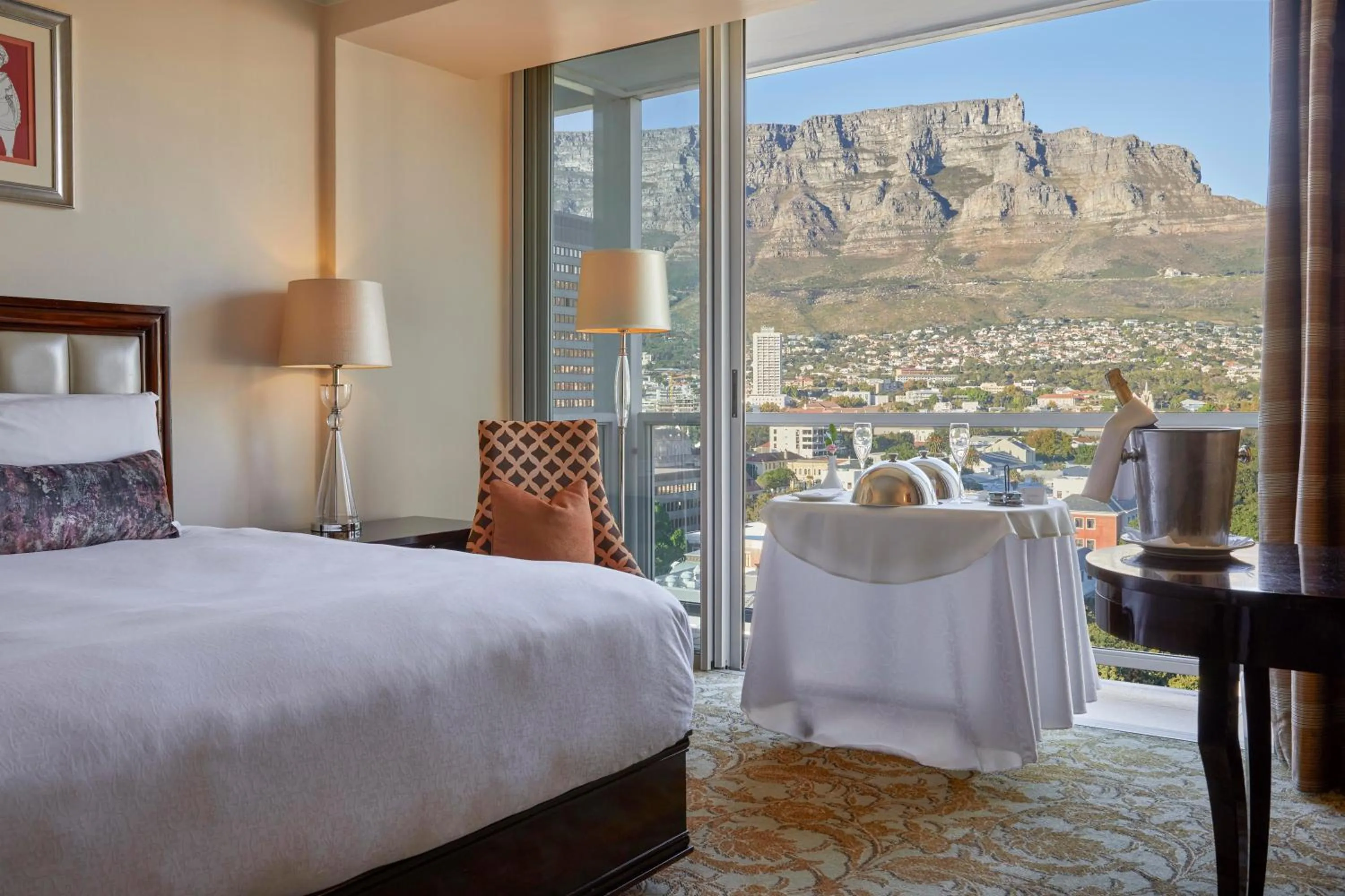 View (from property/room), Bed in Taj Cape Town