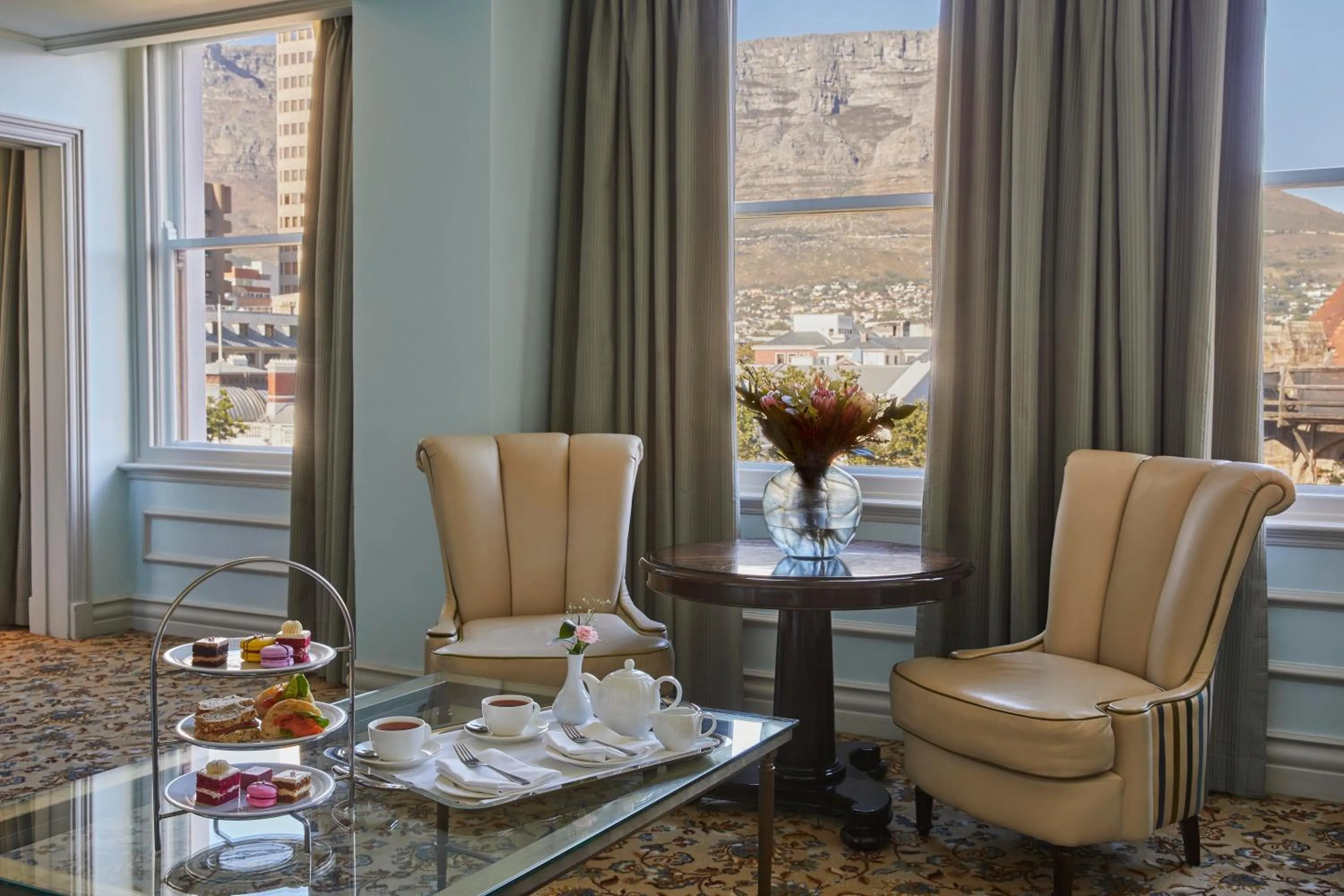 Seating area in Taj Cape Town