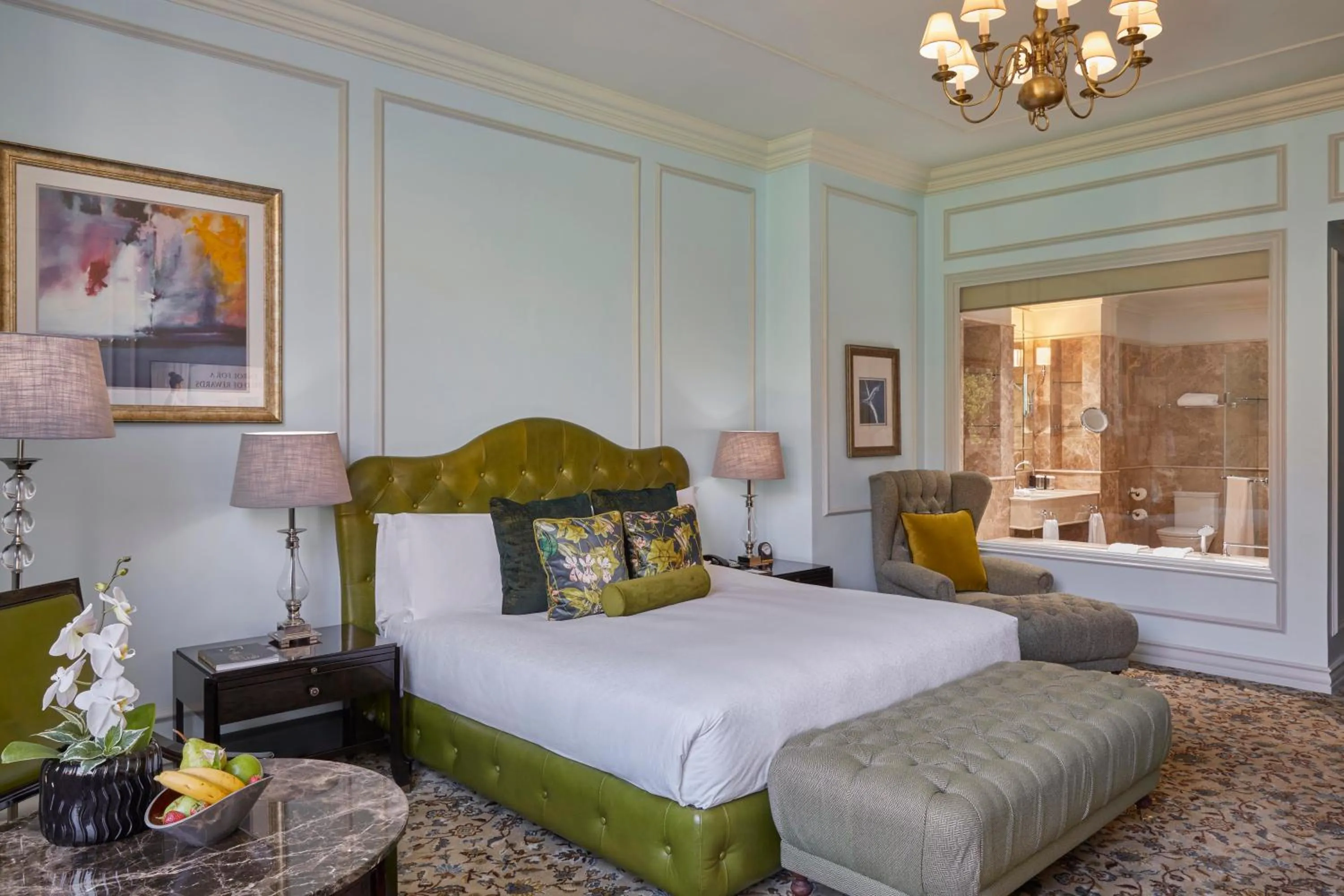 Bed in Taj Cape Town