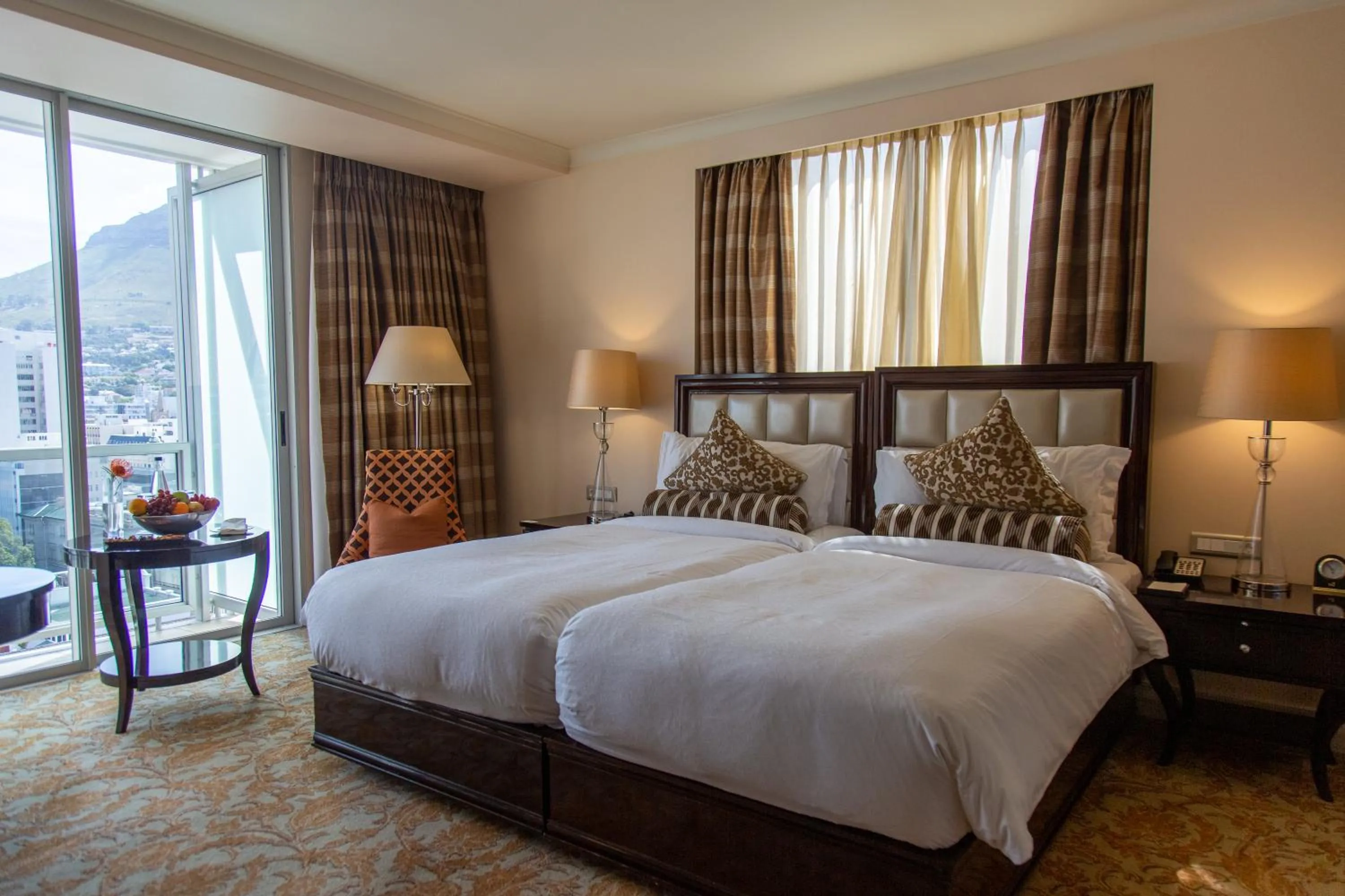 Bed in Taj Cape Town
