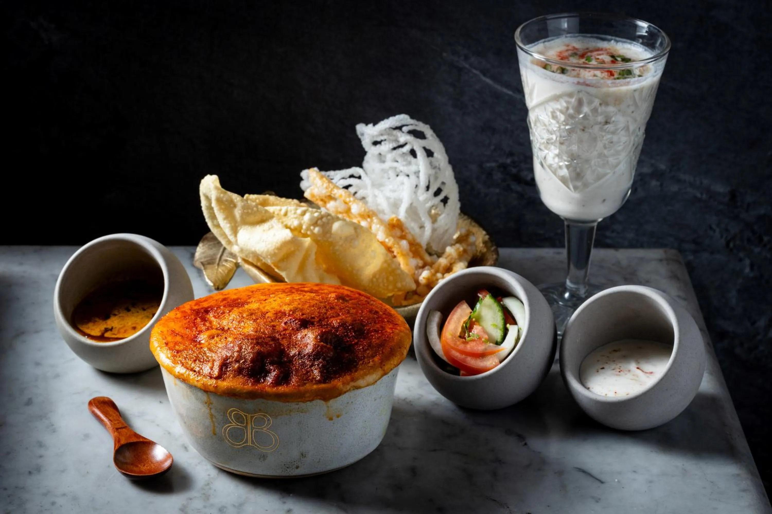 Food close-up in Taj Cape Town