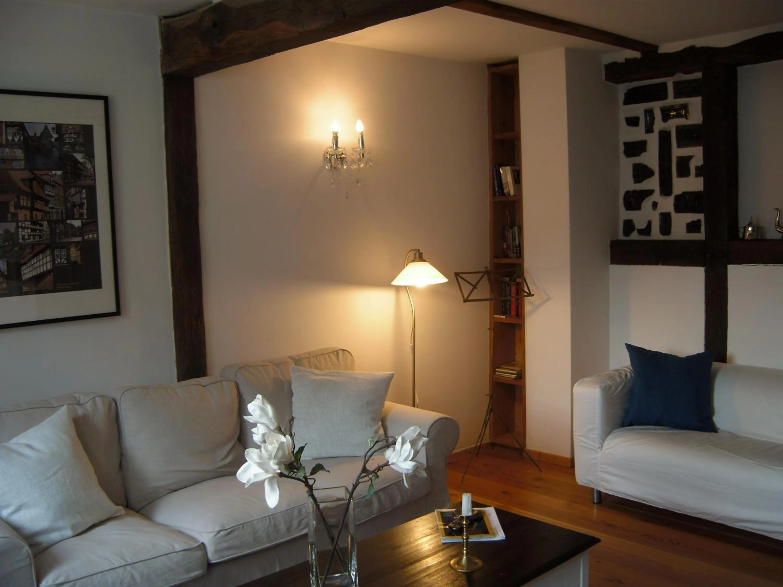 Living room in Ferienhaus Münzenberg 53
