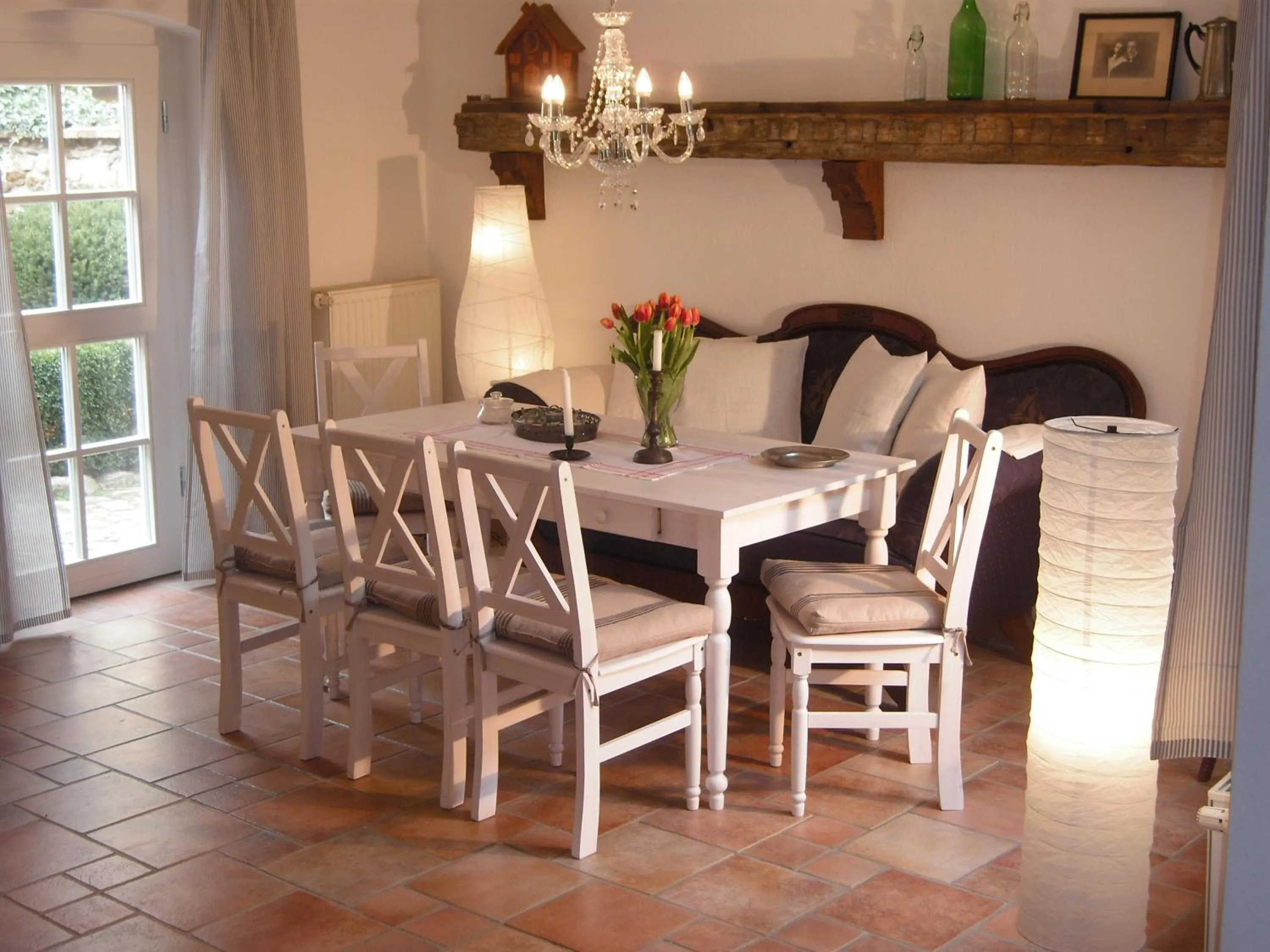 Dining area in Ferienhaus Münzenberg 53