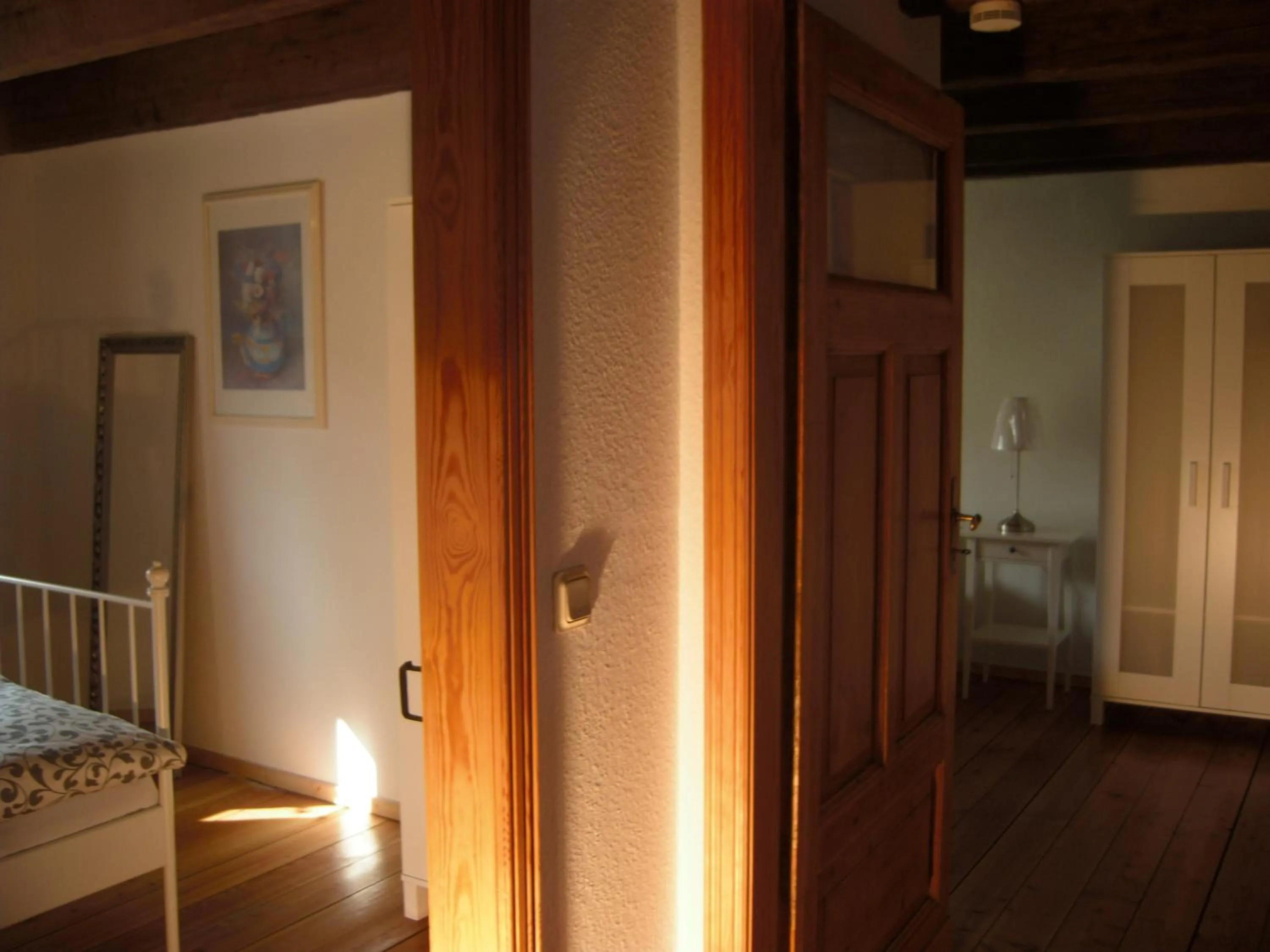 Photo of the whole room, Bed in Ferienhaus Münzenberg 53