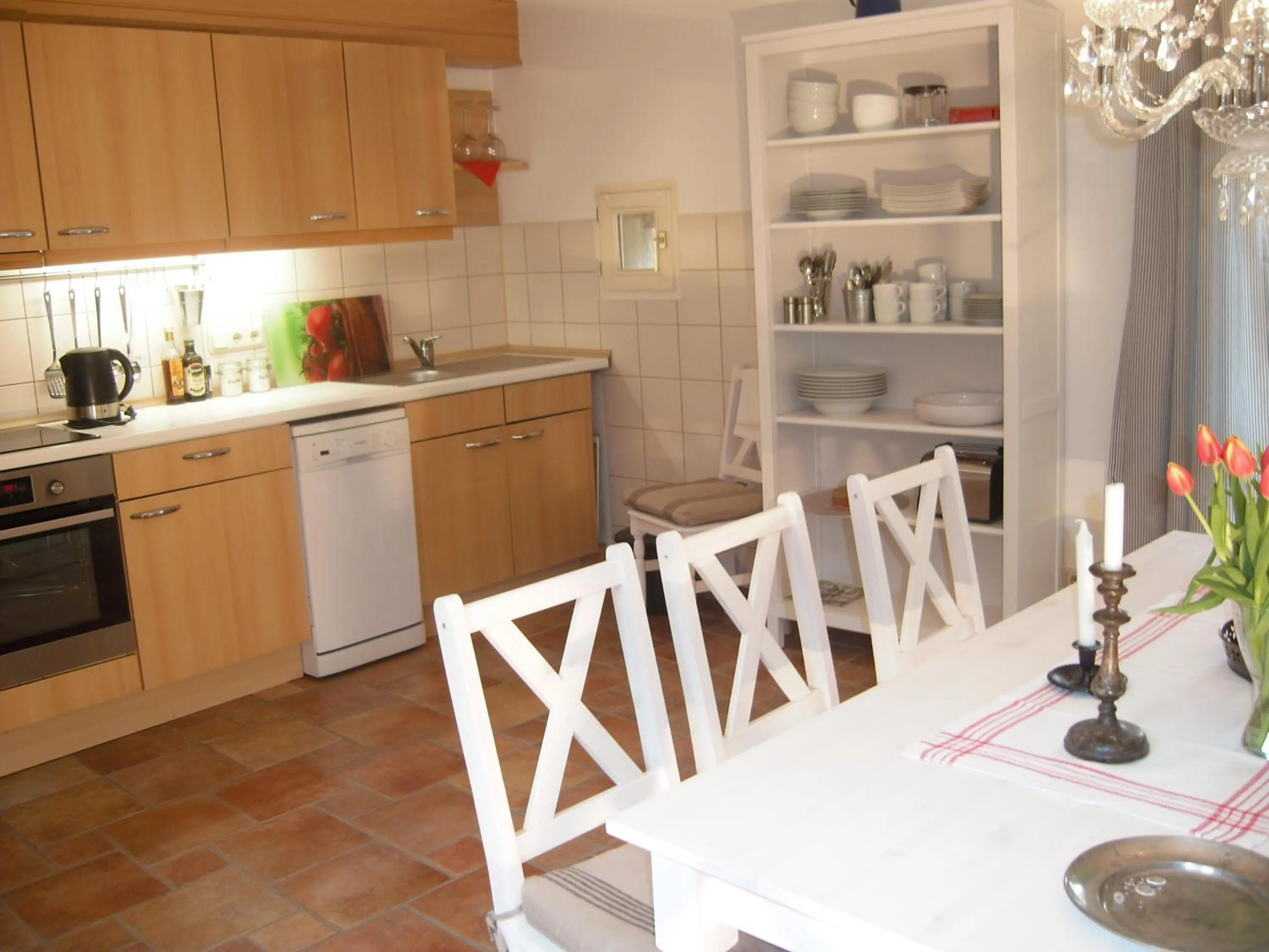 Communal kitchen in Ferienhaus Münzenberg 53