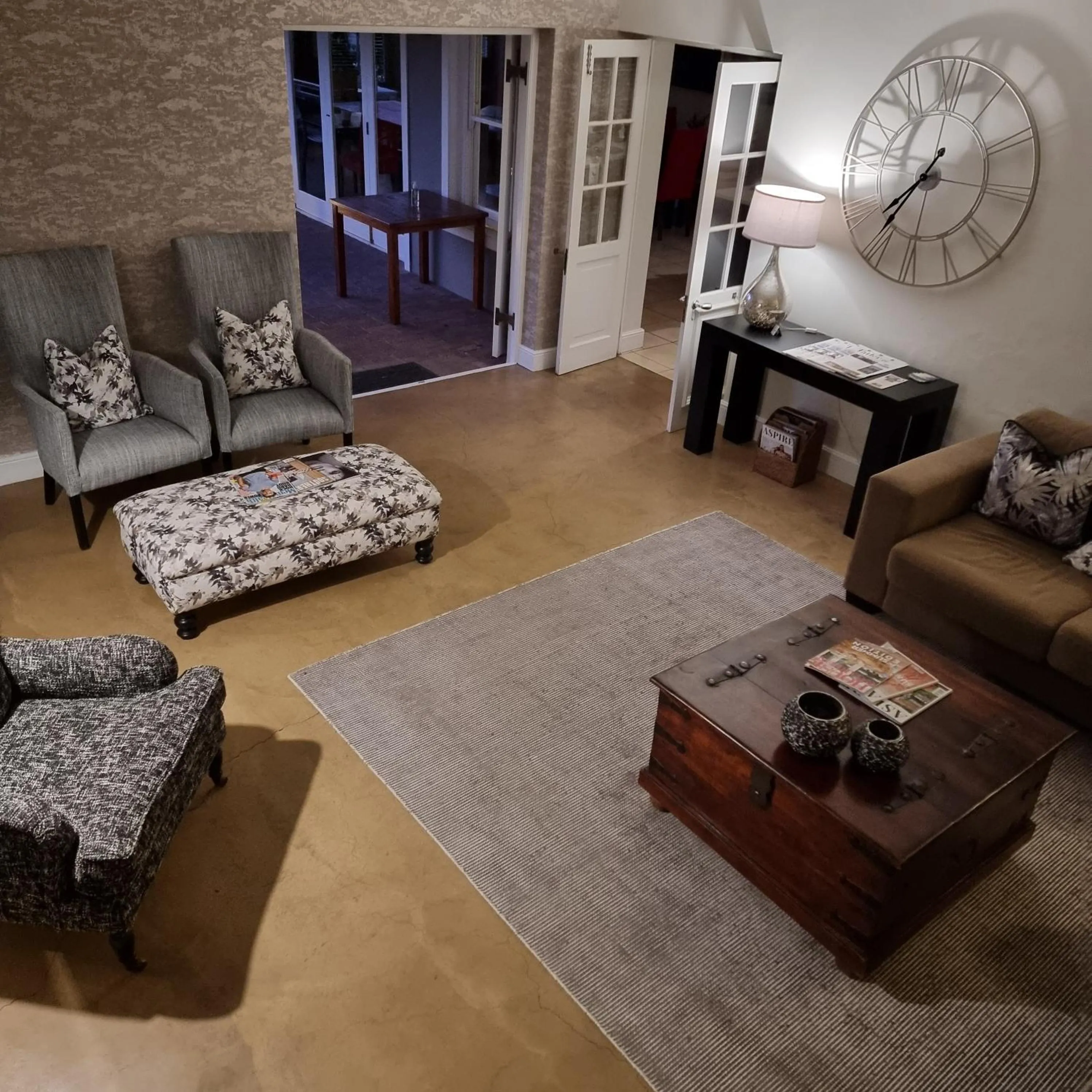 Living room in Plumwood Boutique Hotel by The Living Journey Collection