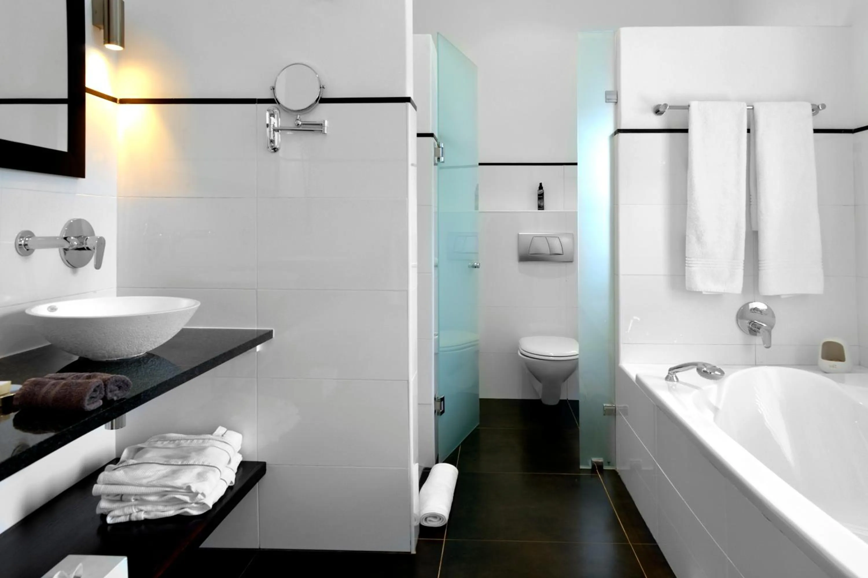 Shower in Plumwood Boutique Hotel by The Living Journey Collection