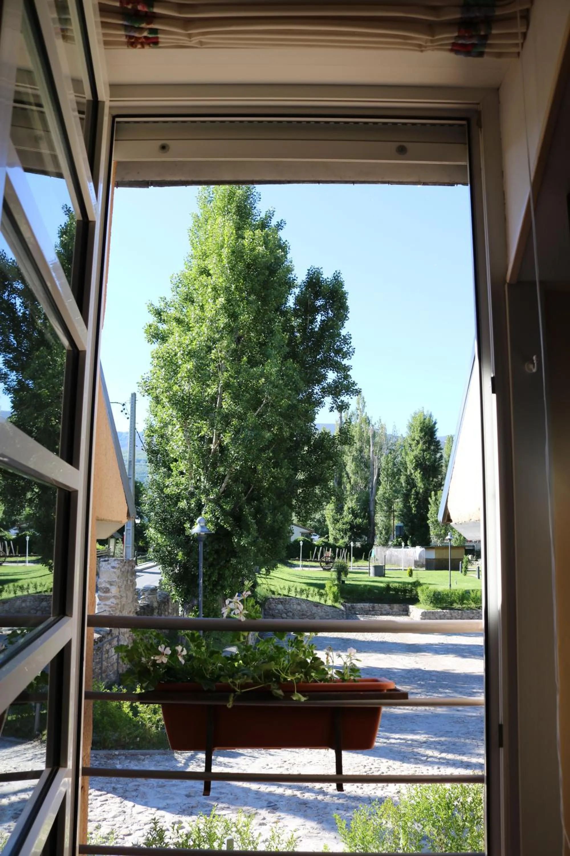 Garden view in Hotel La Posada De Alameda