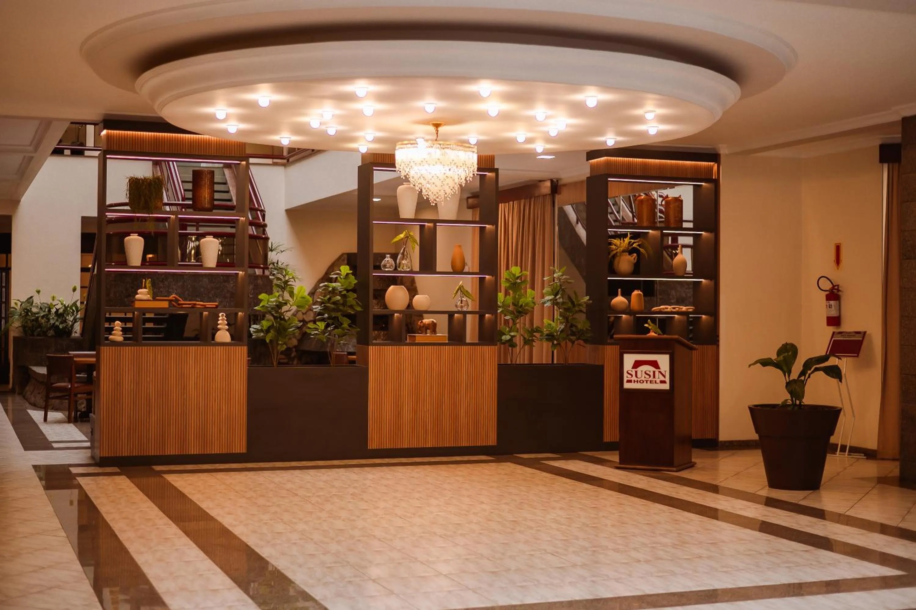 Lobby or reception in Susin Hotel