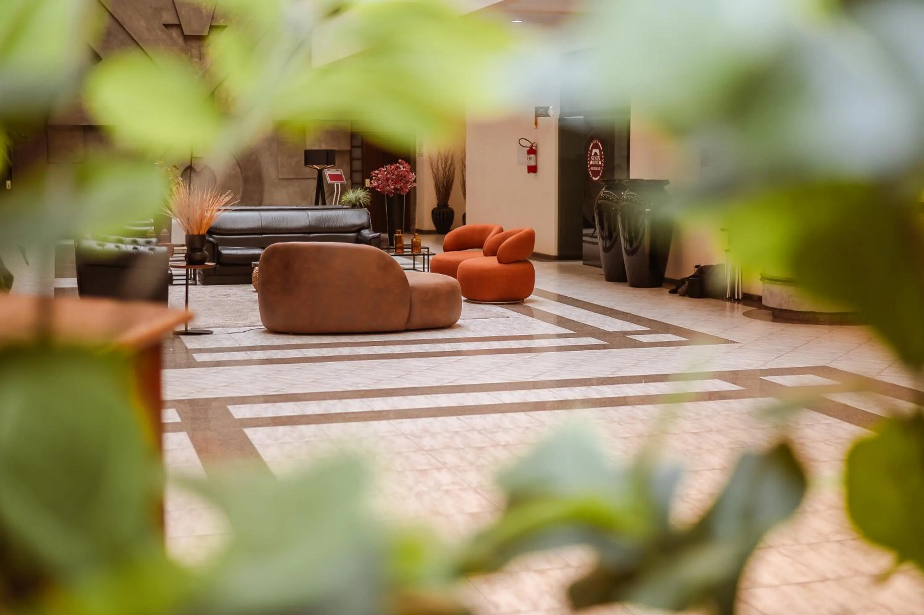 Seating area in Susin Hotel