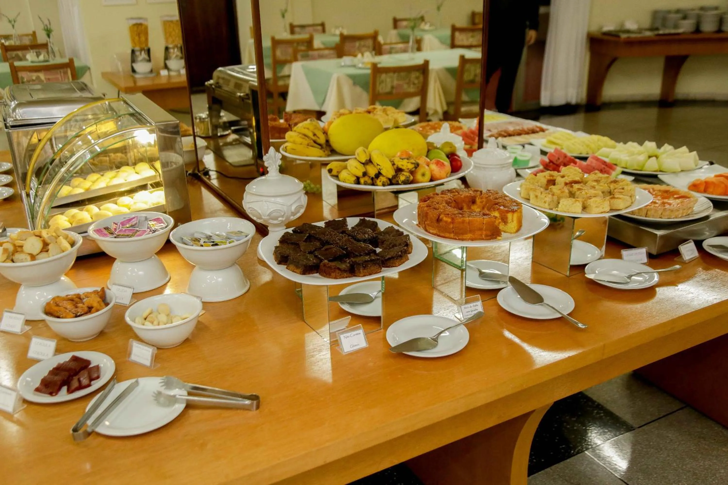American breakfast in Susin Hotel