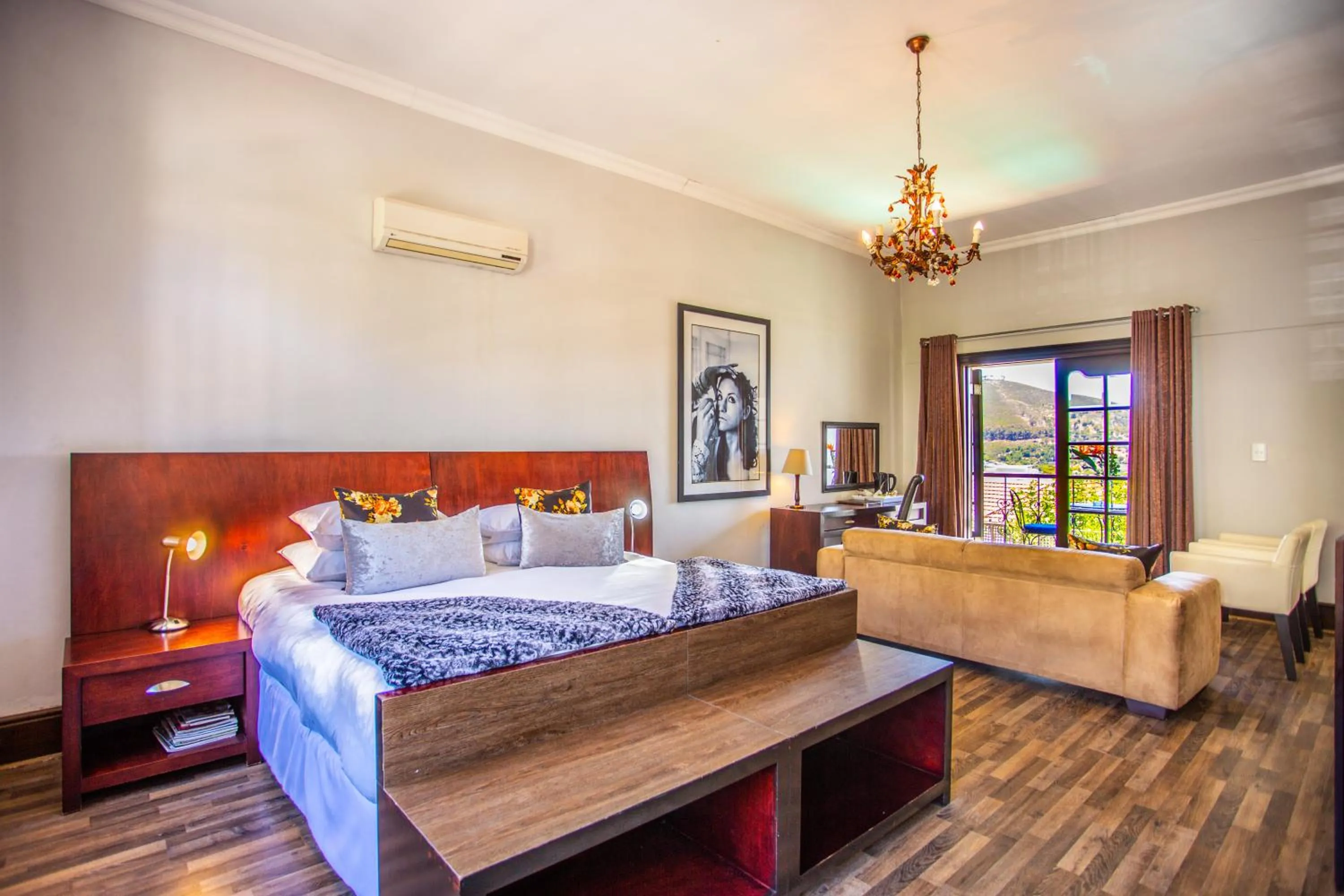 Bed in Cape Riviera Guesthouse