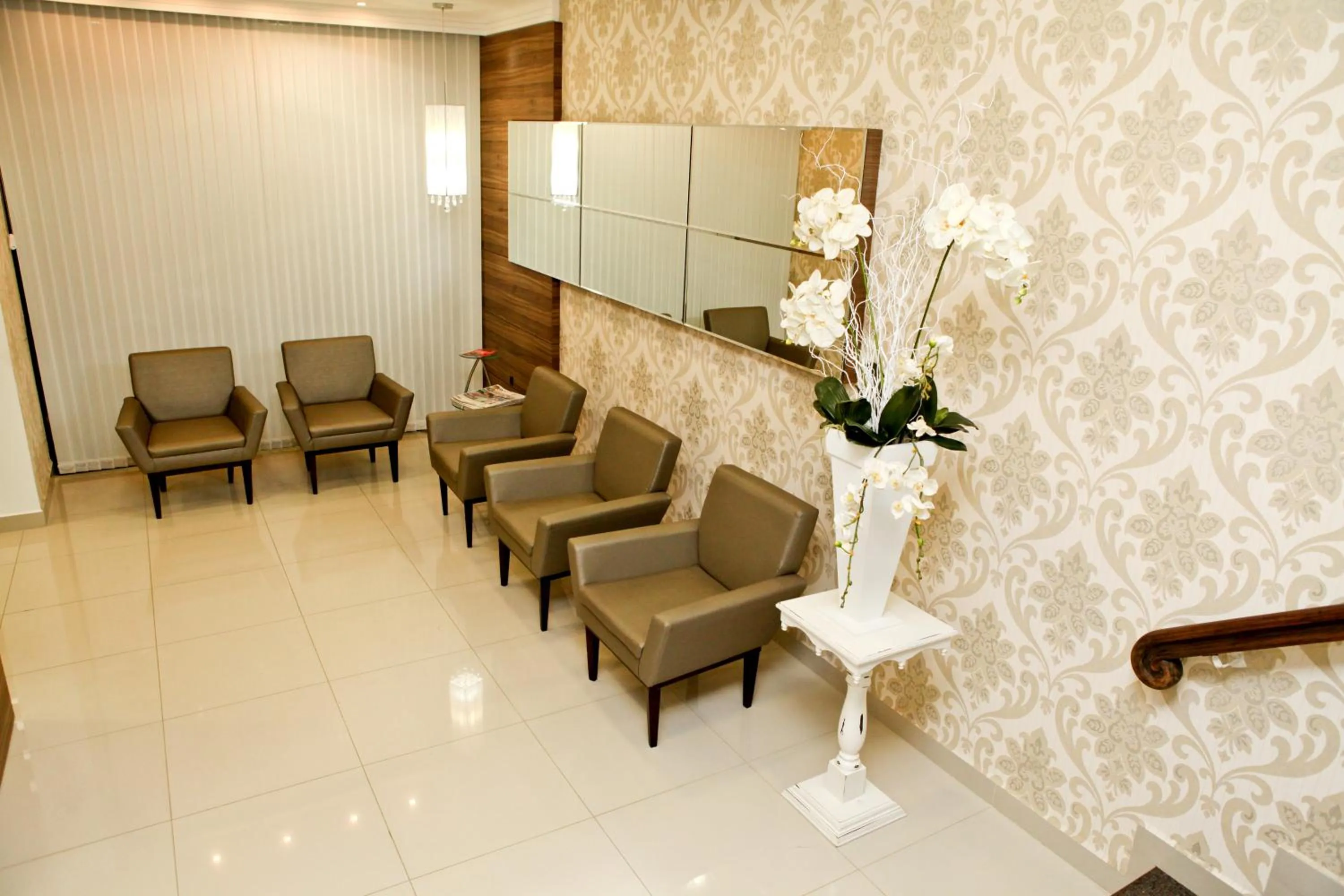 Lobby or reception in Hotel Gracher Brusque