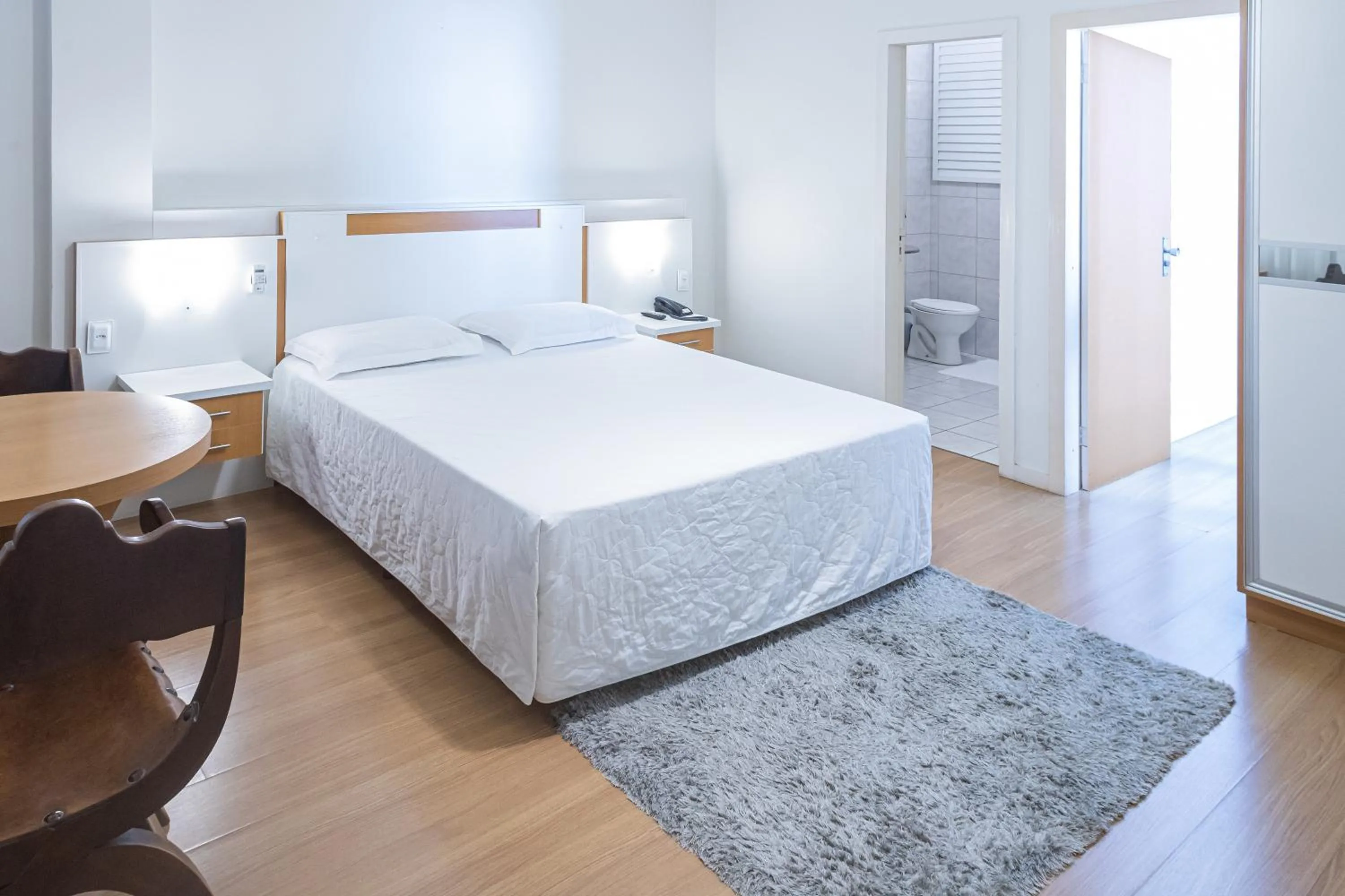 Bed in Hotel Gracher Brusque