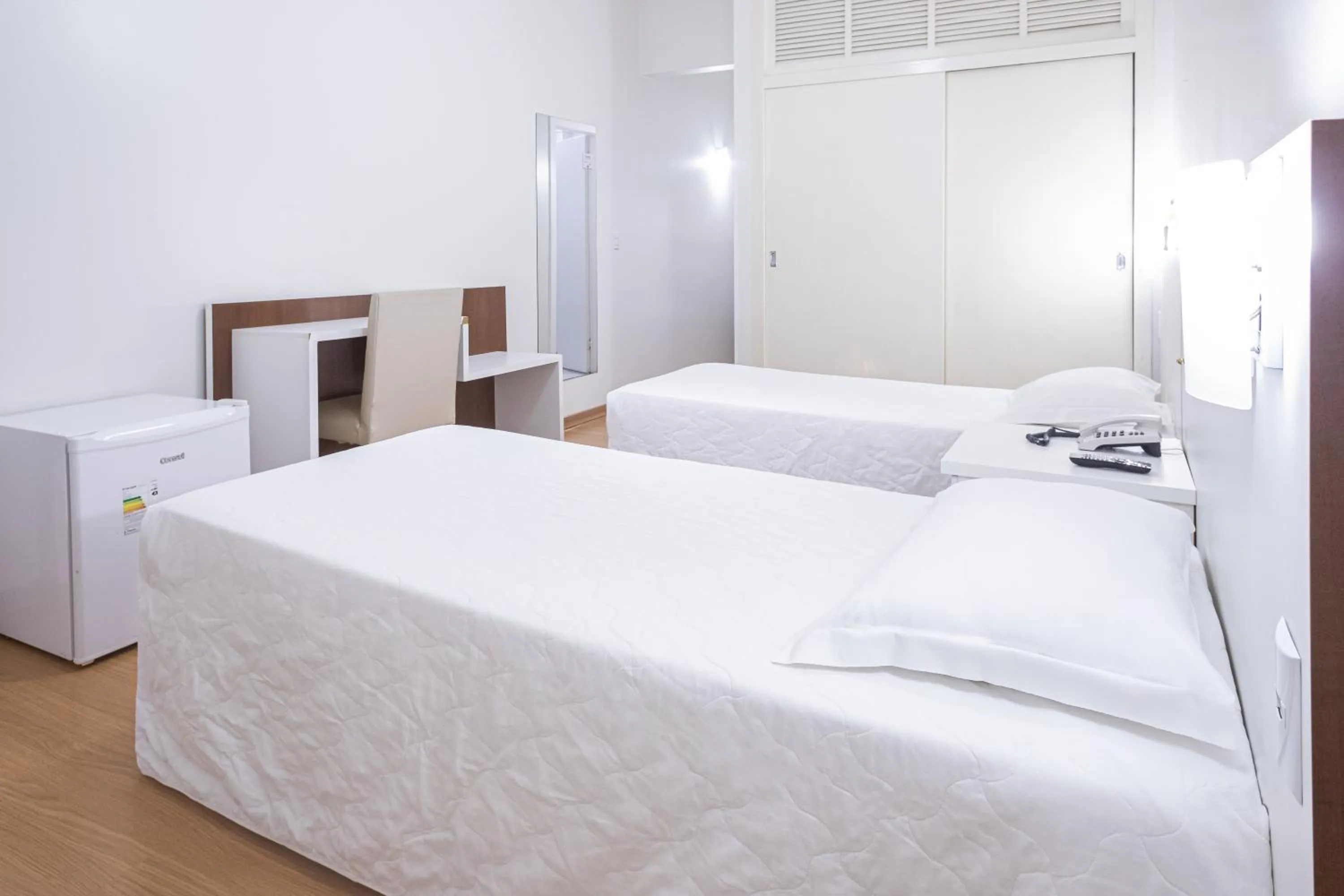 Bed in Hotel Gracher Brusque