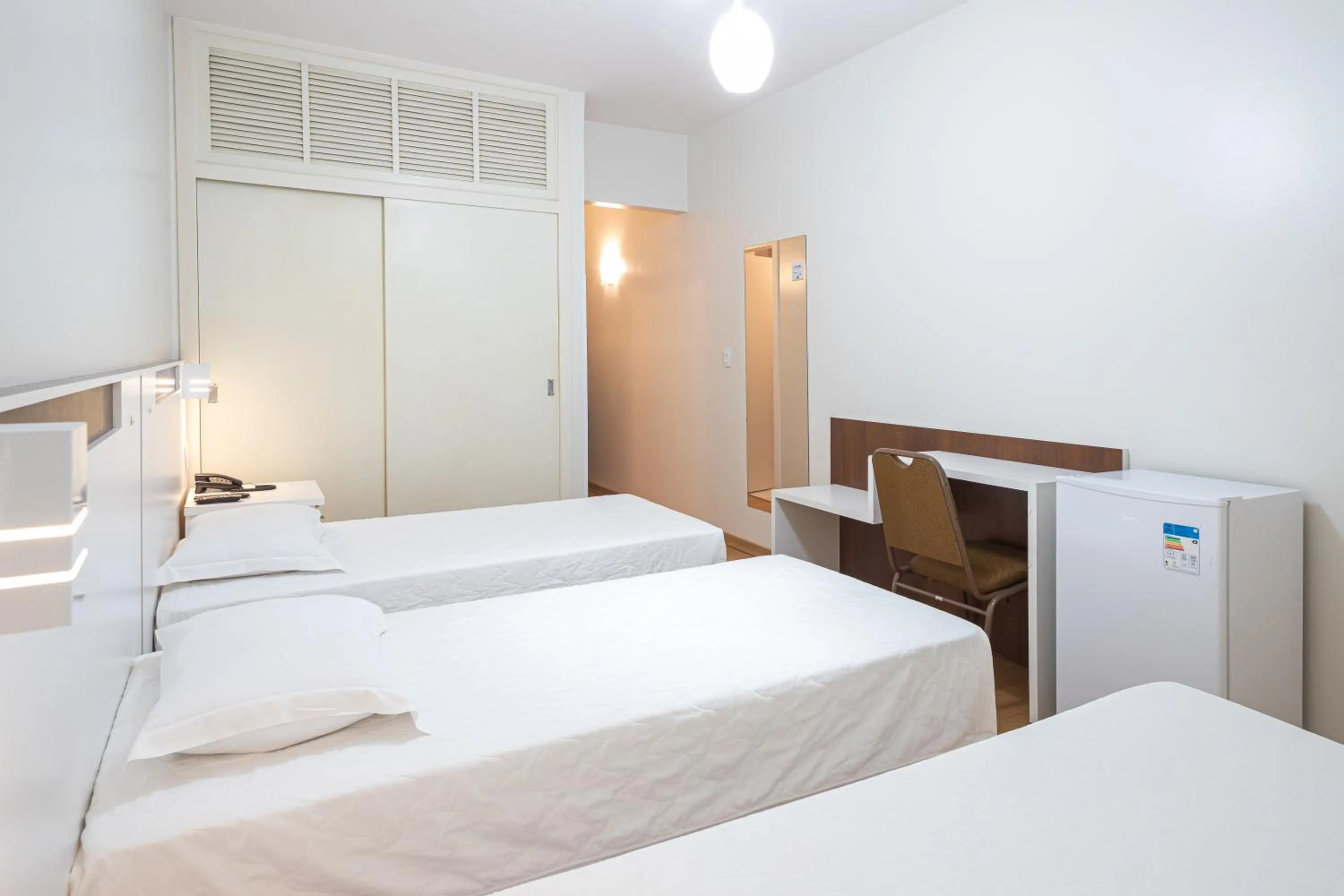 Bed in Hotel Gracher Brusque