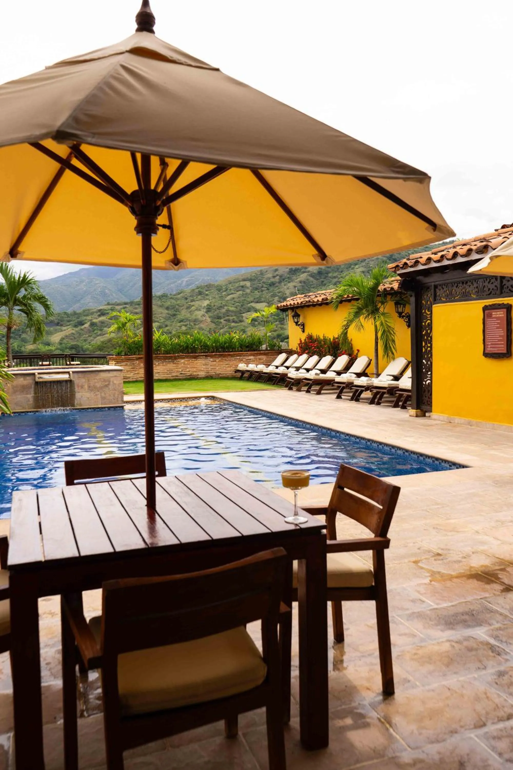 Patio in Nueva Granada Hotel Colonial -Centro Histórico-