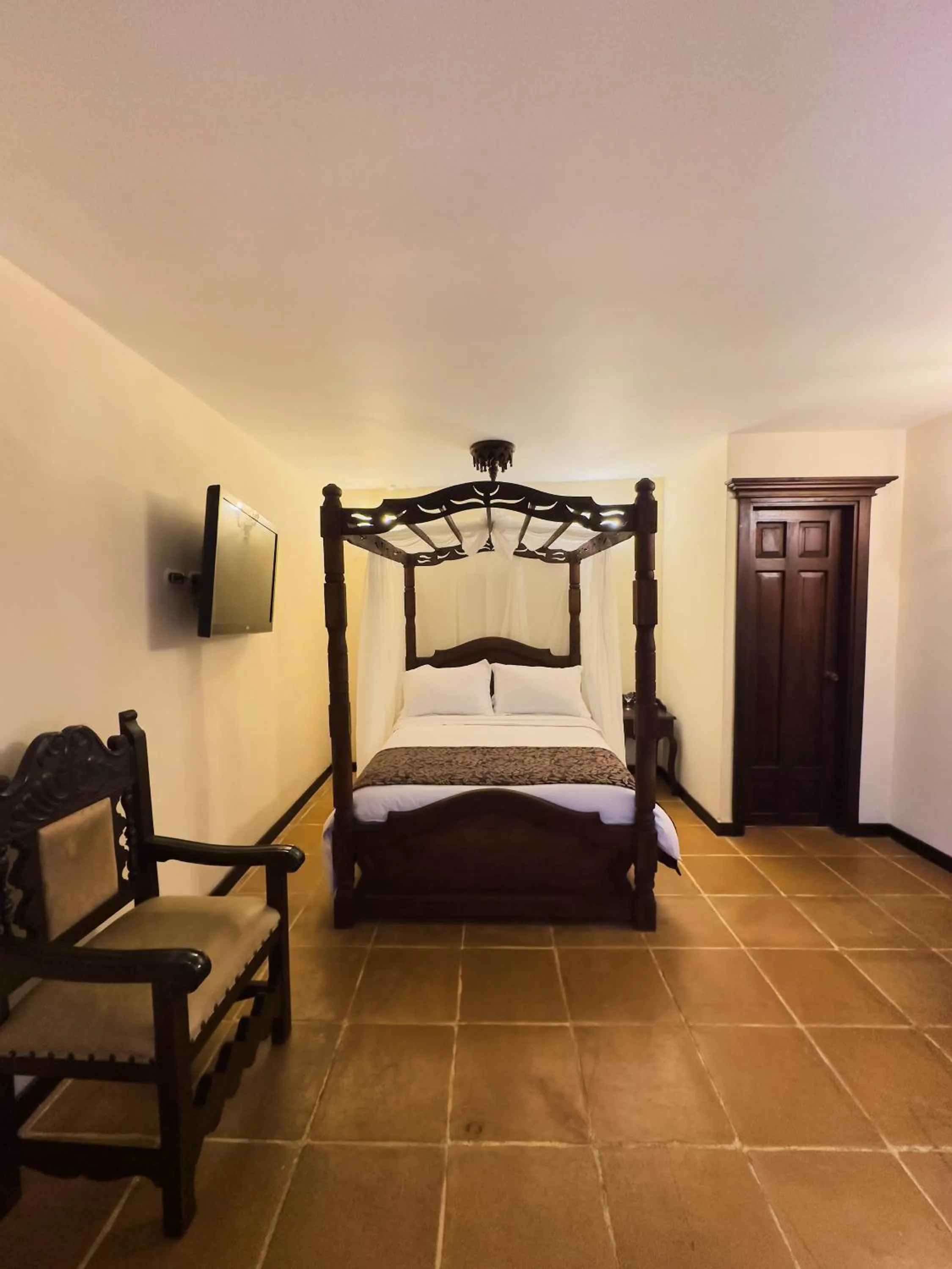 Bed in Nueva Granada Hotel Colonial -Centro Histórico-