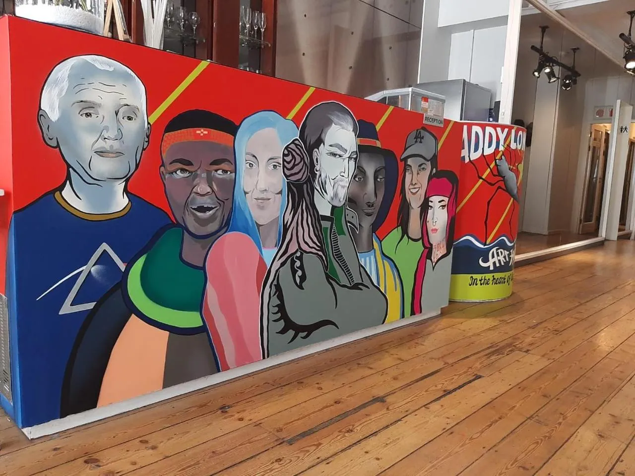 Lounge or bar in Daddy Long Legs Art Hotel