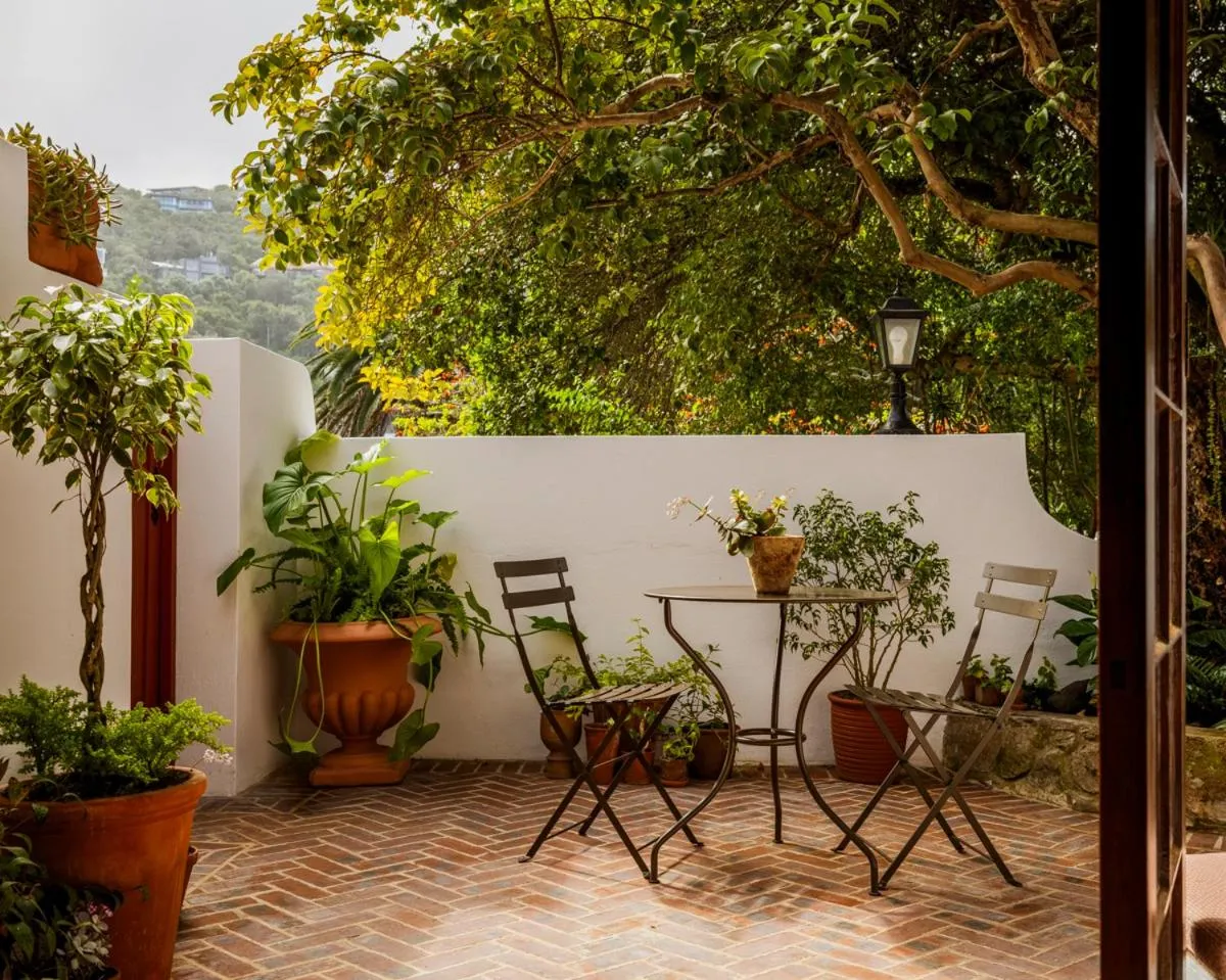 Patio in Moontide Riverside Lodge