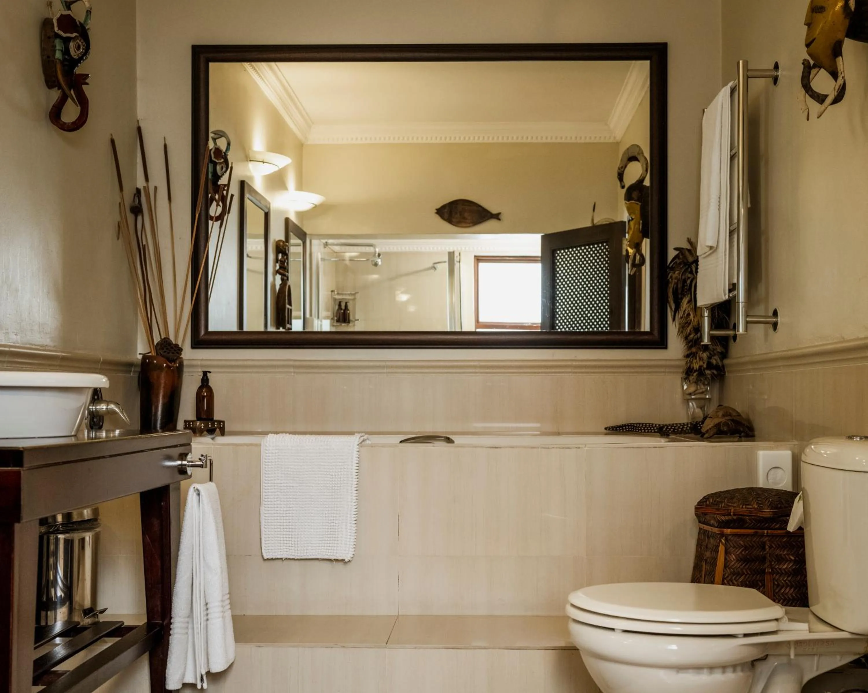 Toilet in Moontide Riverside Lodge