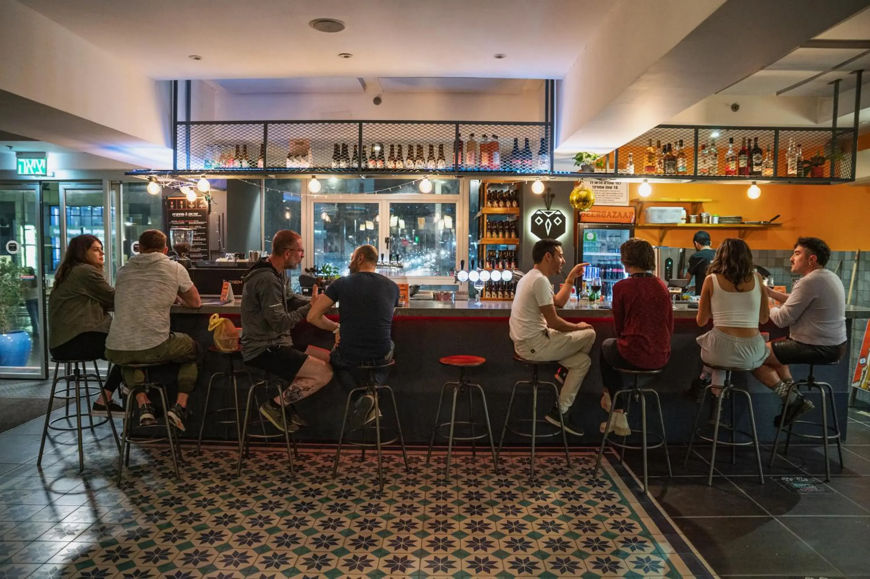 Lounge or bar in Abraham Tel Aviv Lounge or bar in Abraham Tel Aviv