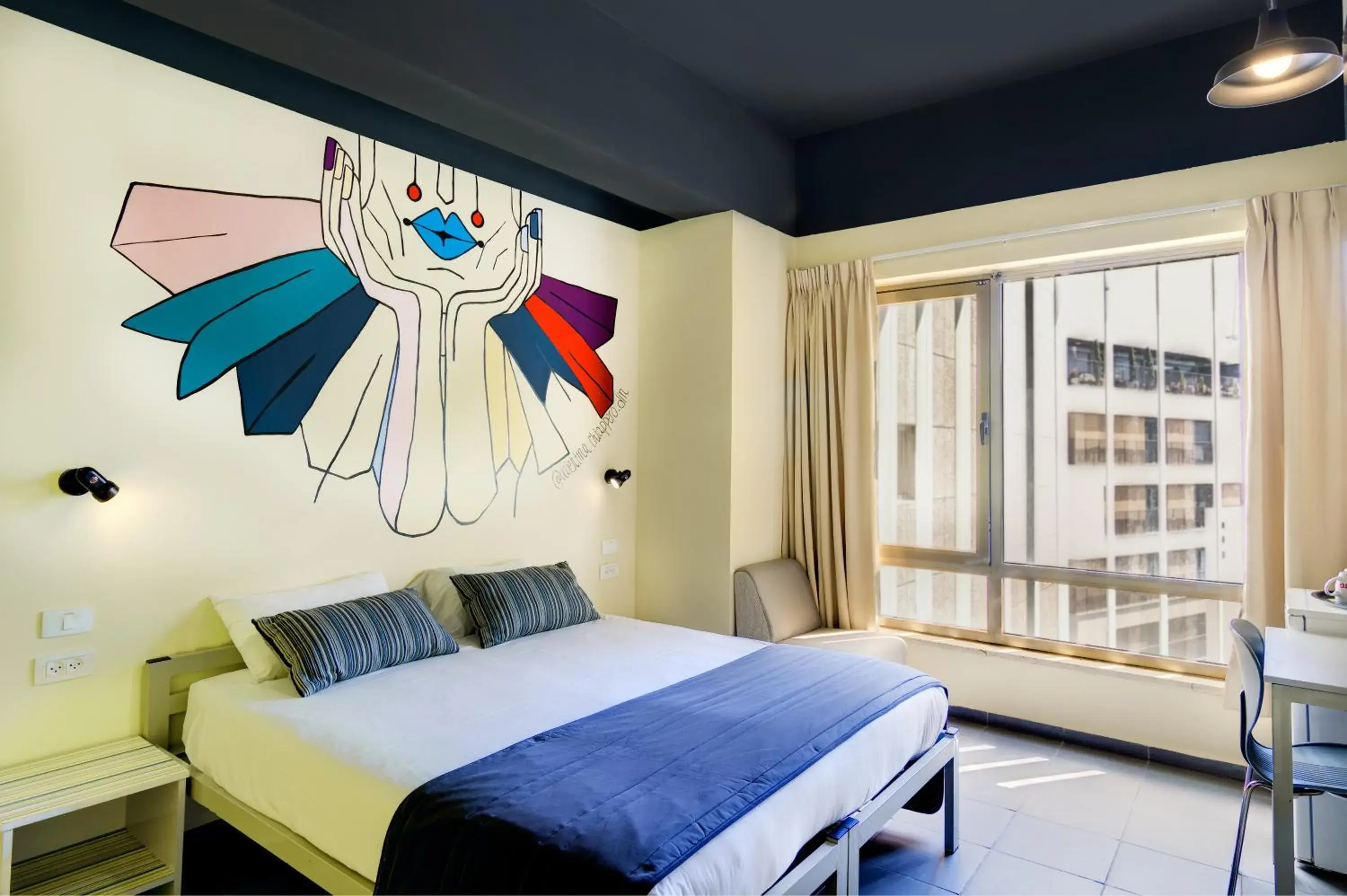 Bed in Abraham Tel Aviv Bed in Abraham Tel Aviv