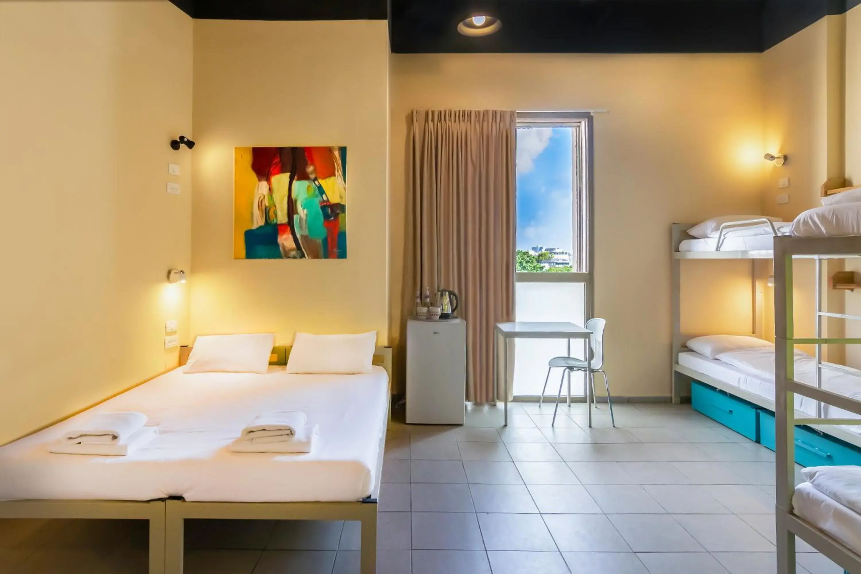 Bedroom, Bed in Abraham Tel Aviv Bedroom, Bed in Abraham Tel Aviv