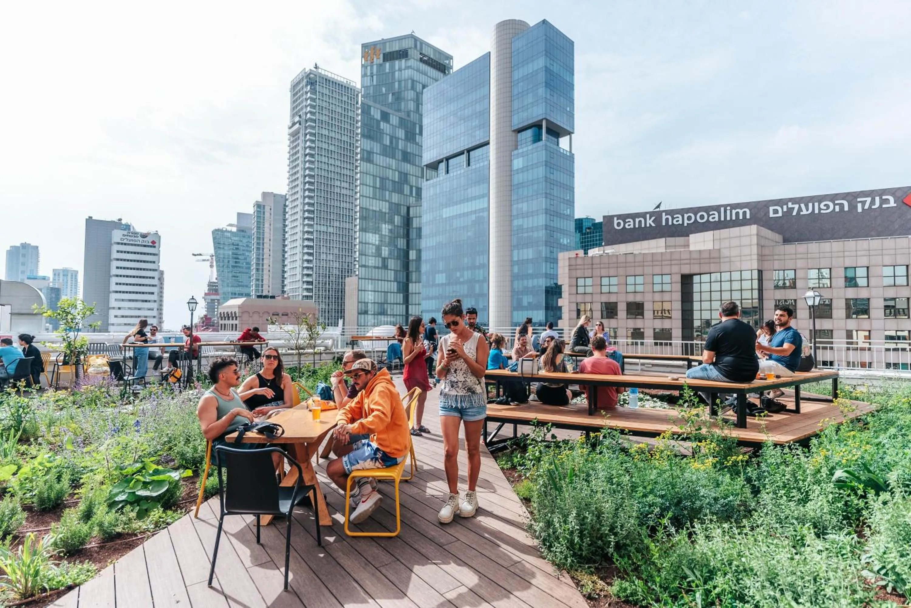 Garden in Abraham Tel Aviv