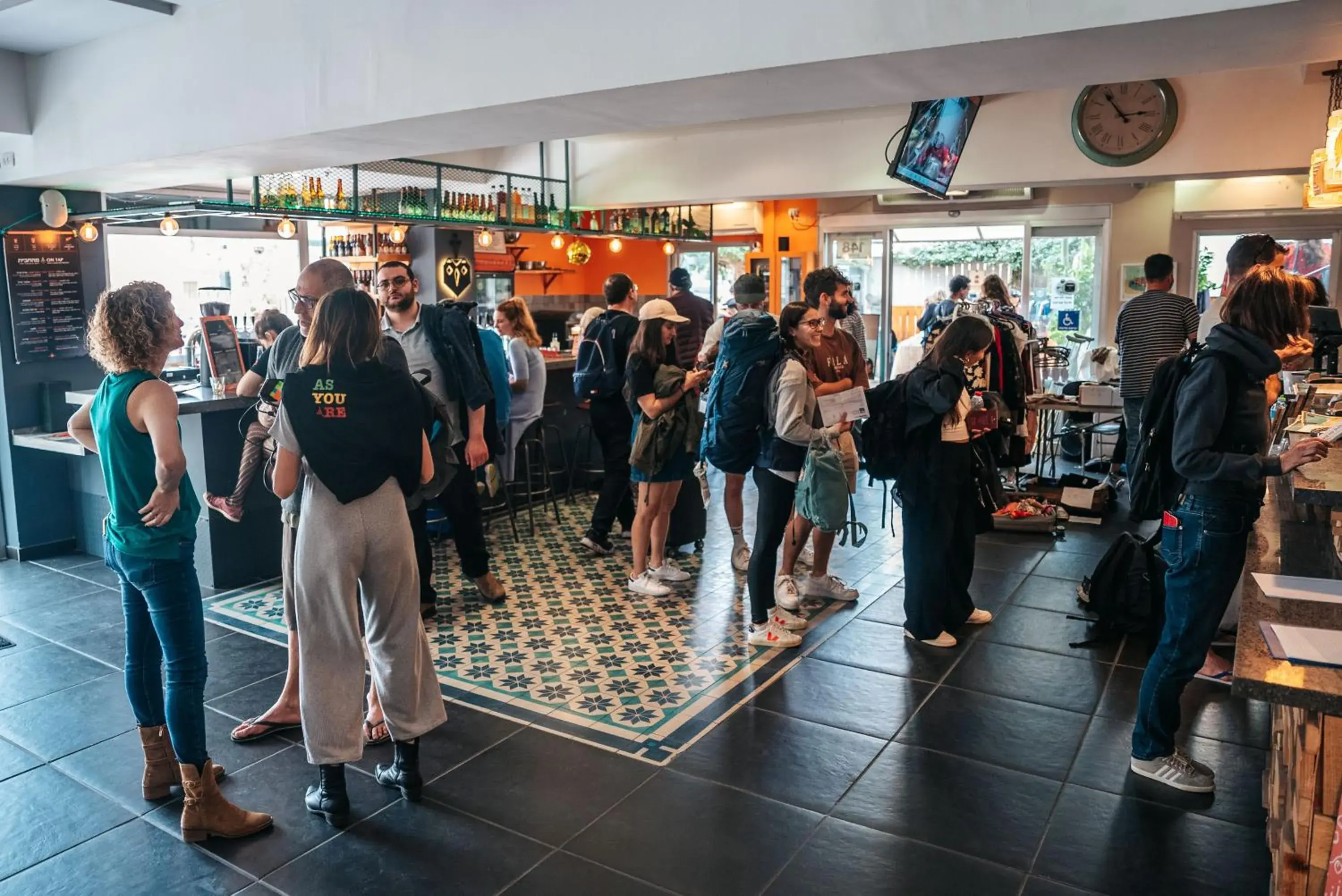 Lobby or reception in Abraham Tel Aviv Lobby or reception in Abraham Tel Aviv