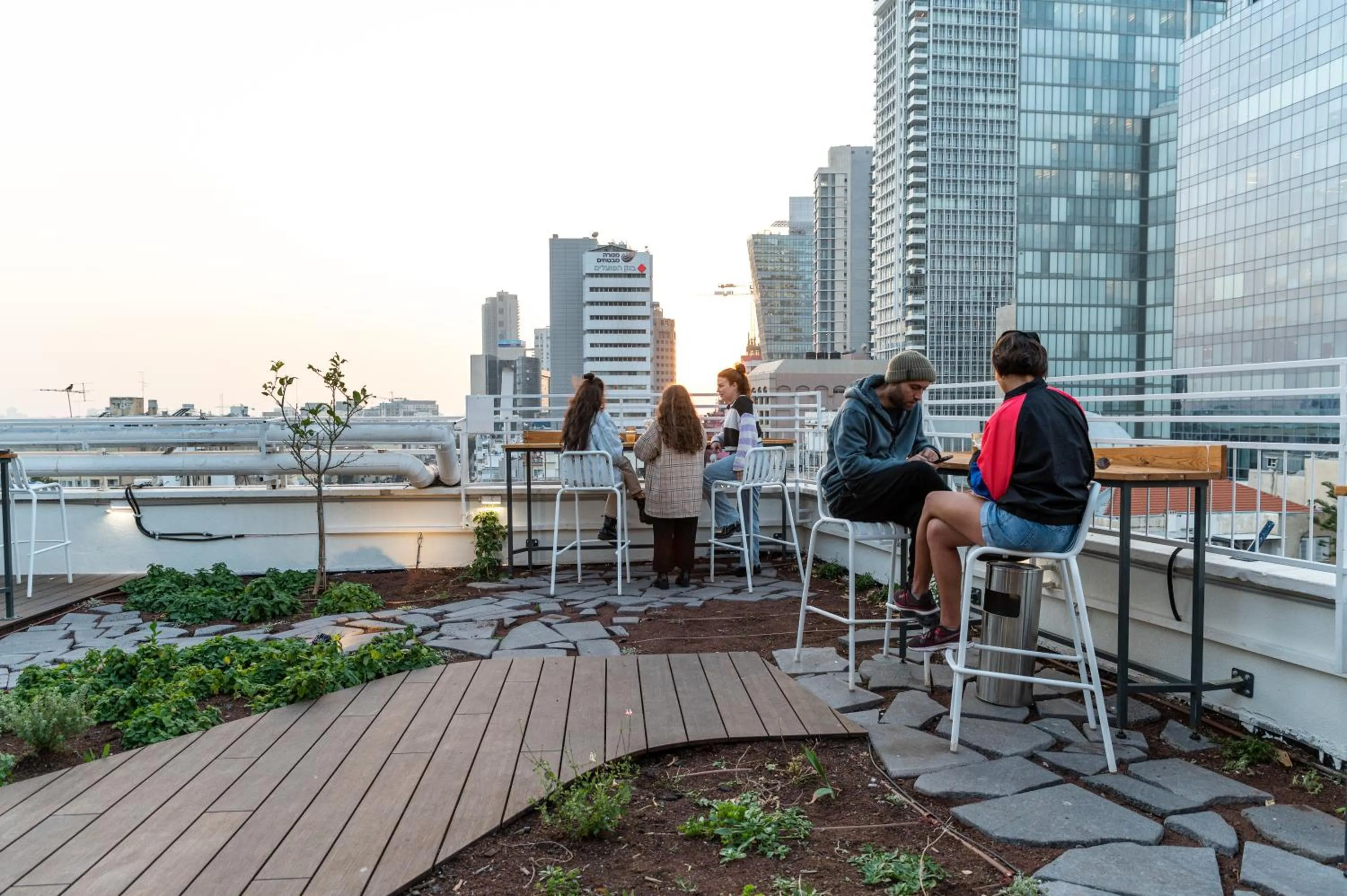 Garden in Abraham Tel Aviv